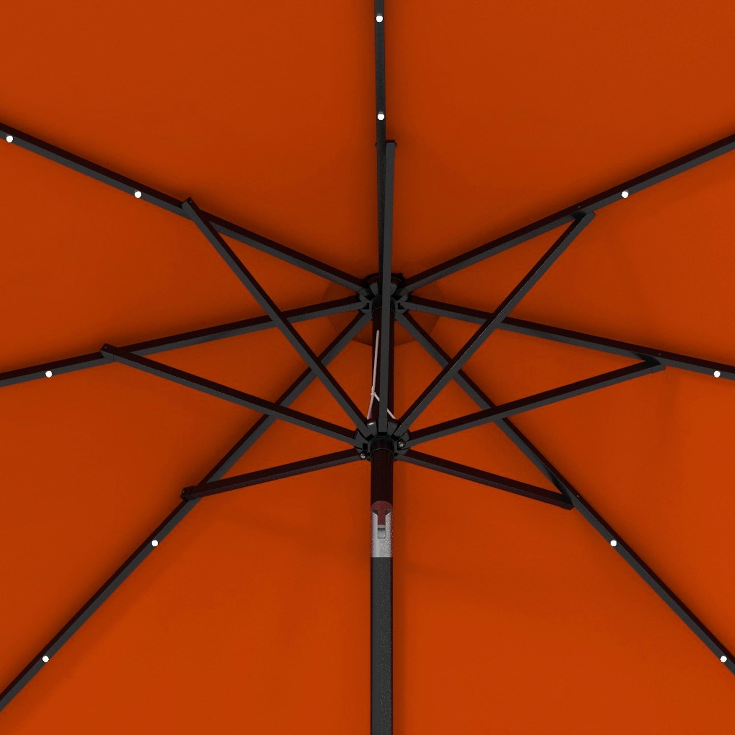 2.7m Outdoor Patio Garden Umbrella Parasol with Tilt Crank