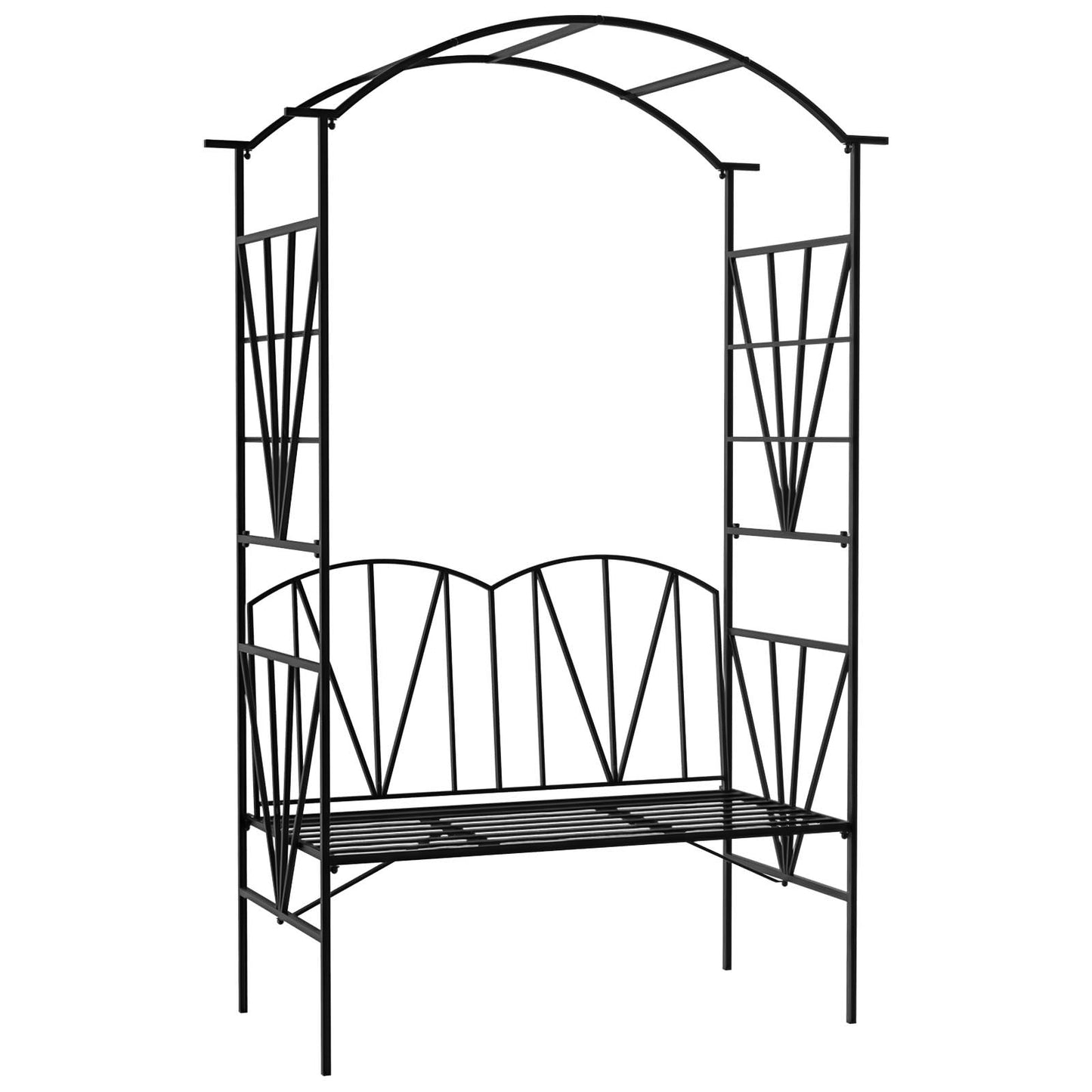 Garden Bench, 2 Seater Outdoor Patio Bench