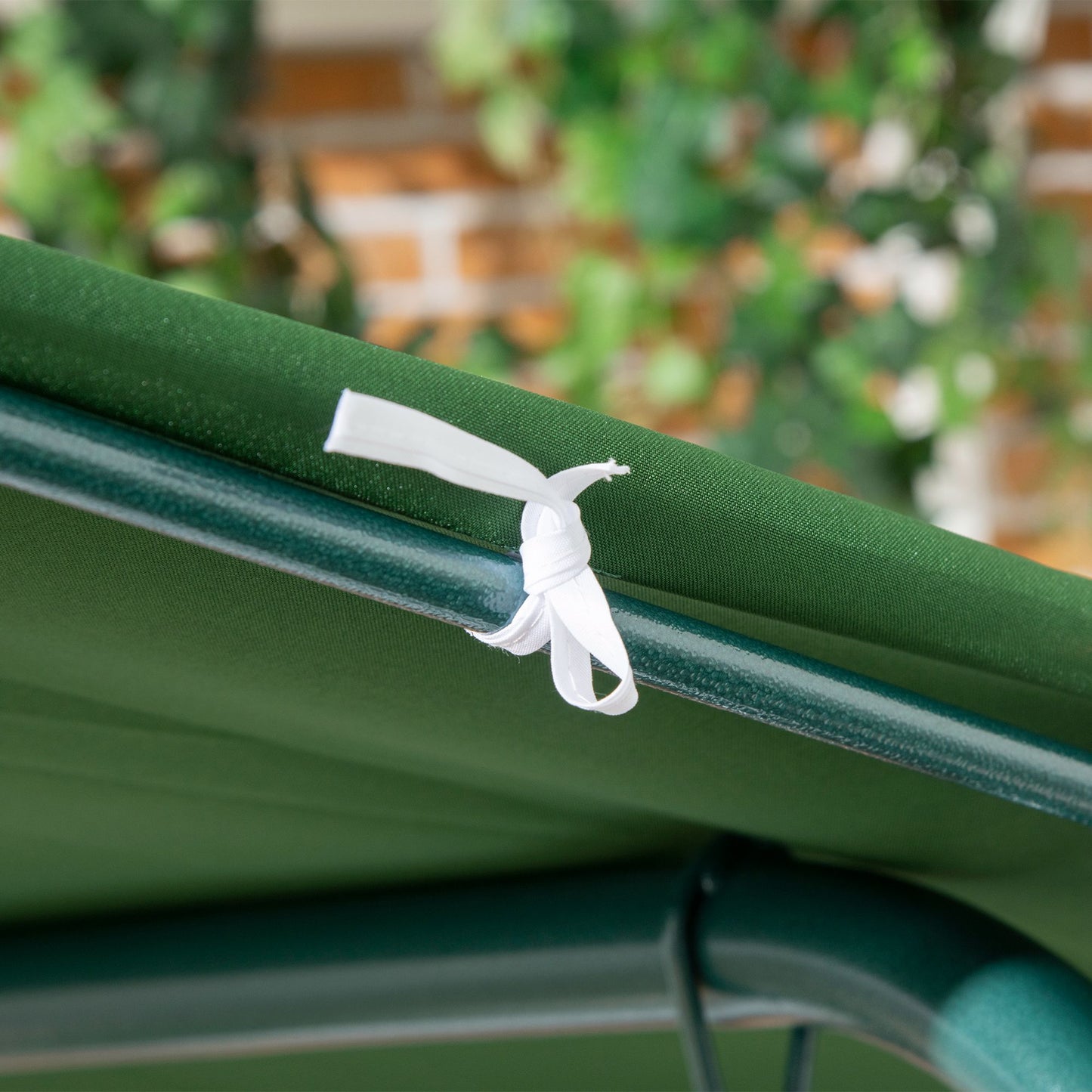3-Seat Swing Chair Garden Swing Seat with Adjustable Canopy for Patio