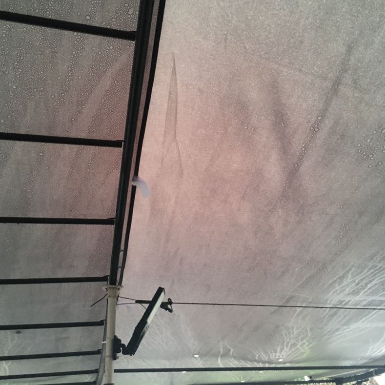 3x3m Metal Pergola with Canopy Garden Awning for Garden Parties