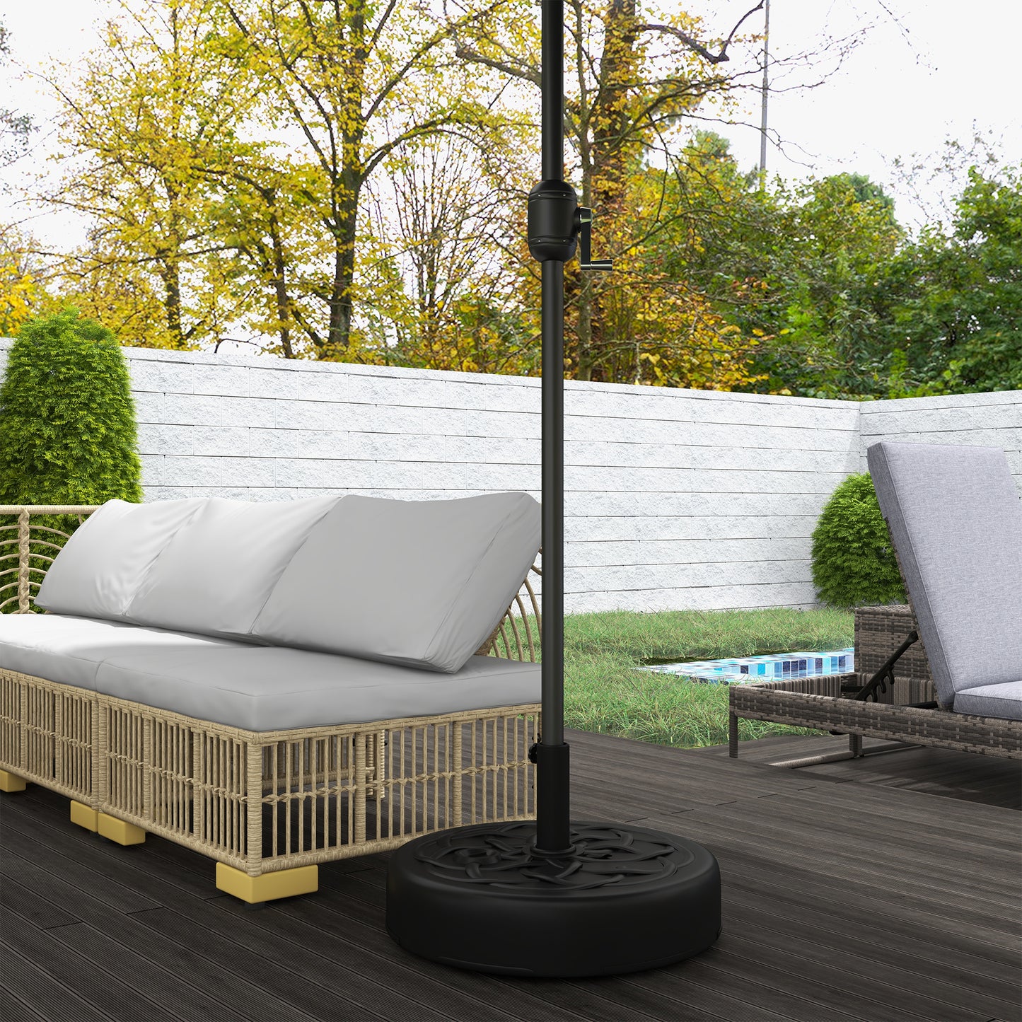 Garden Parasol Base Holder