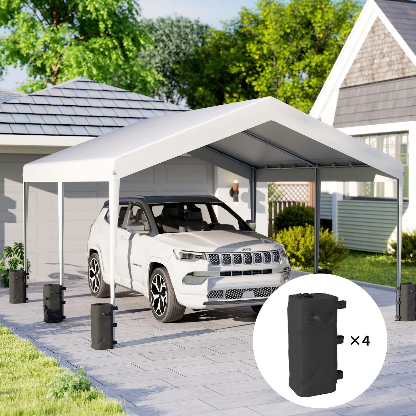 Set of 4 Heavy Duty Gazebo Weights Bags