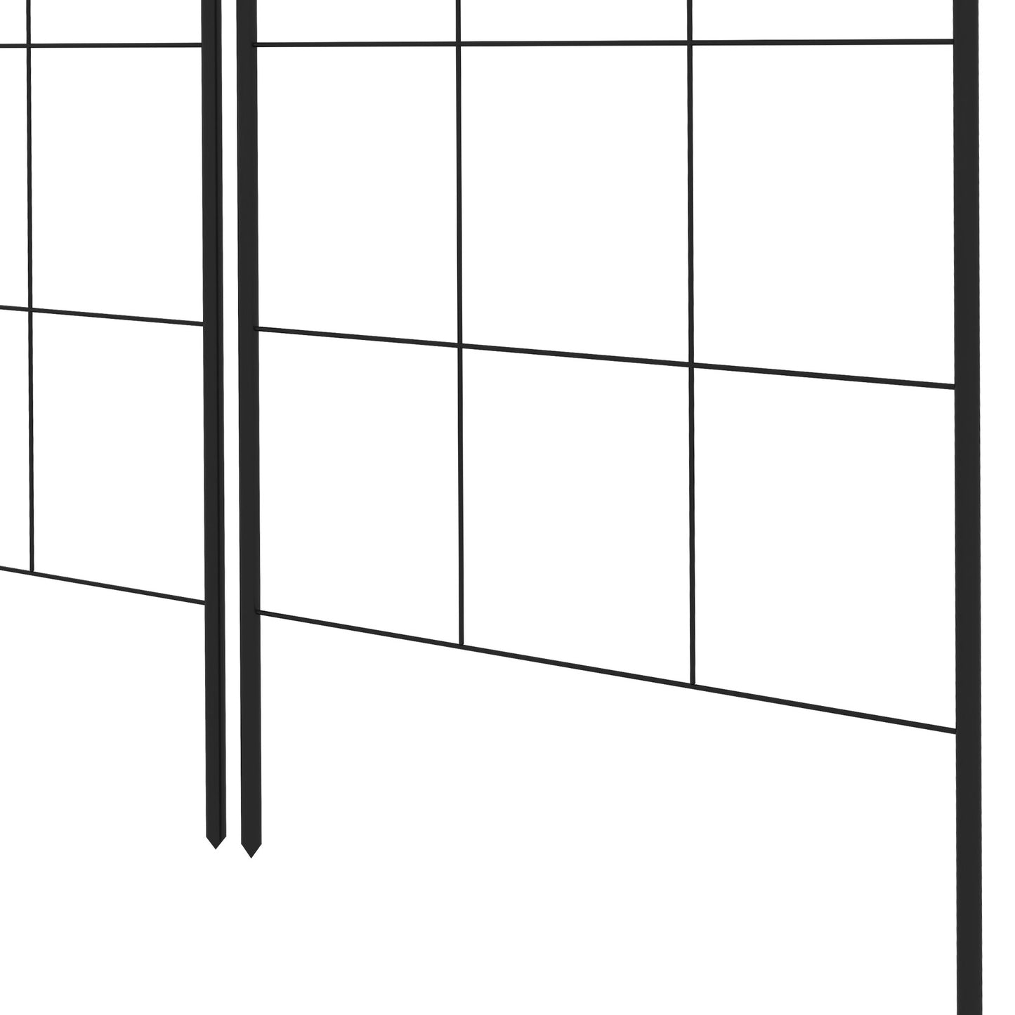 Metal Trellis Set of 2, Garden Trellis (3)