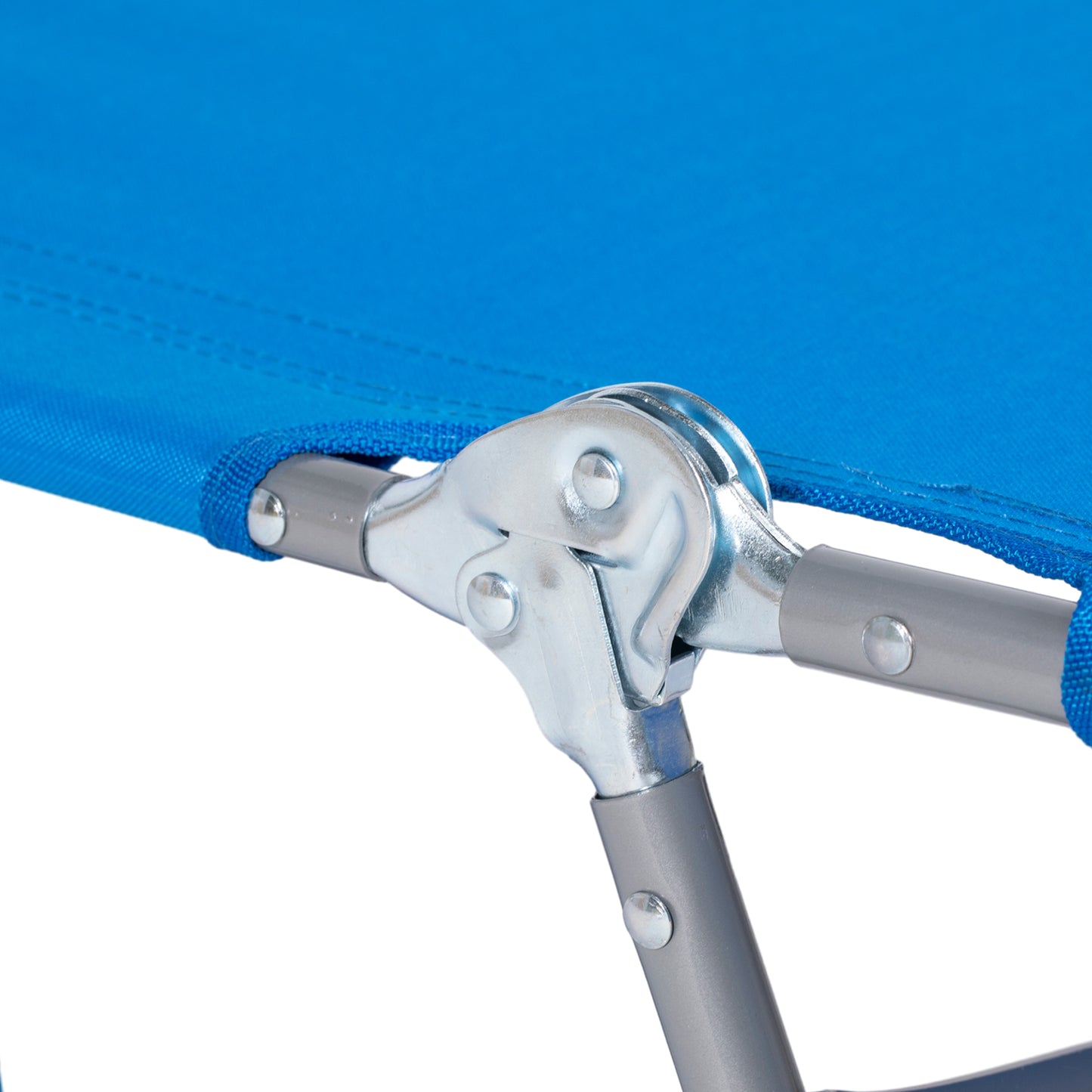 Foldable Sun Lounger with Reading Hole
