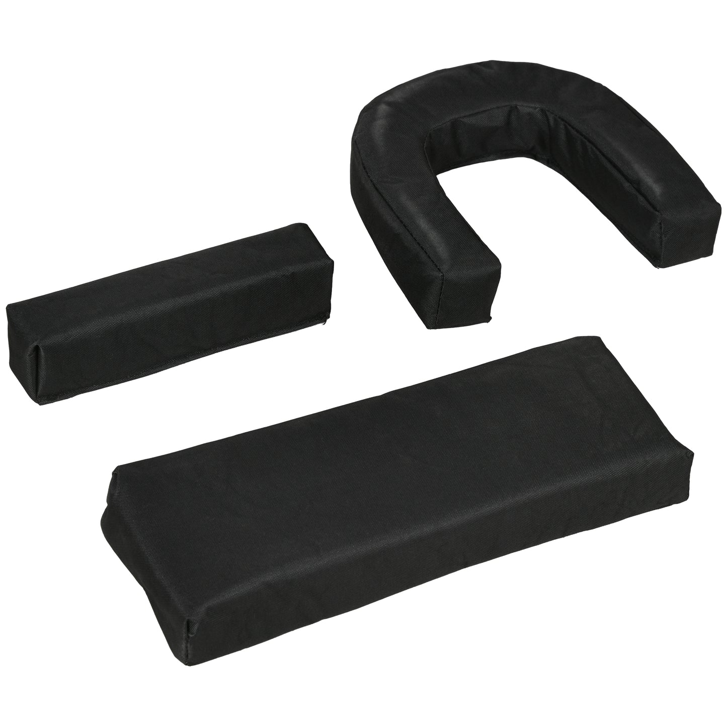 Folding Sun Loungers Set of 2 with Face Hole