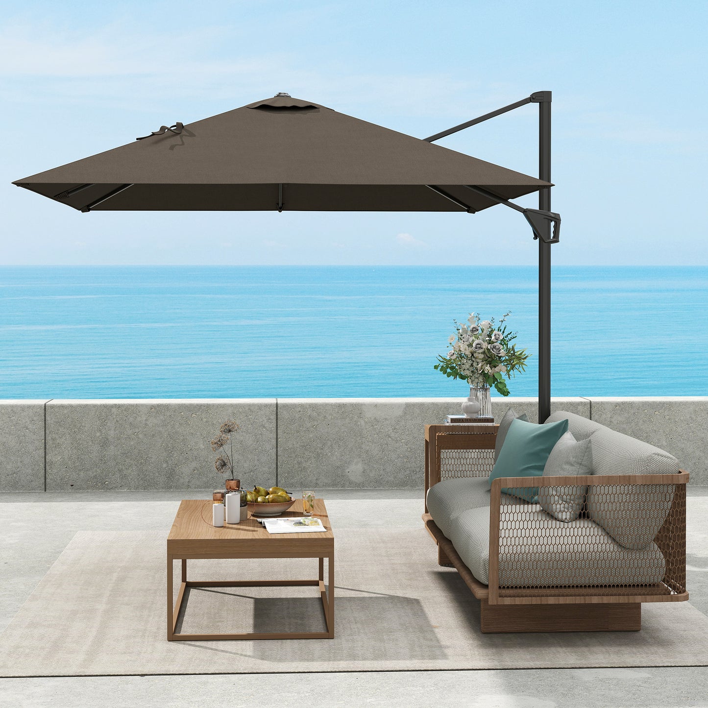 Patio Offset Parasol Umbrella