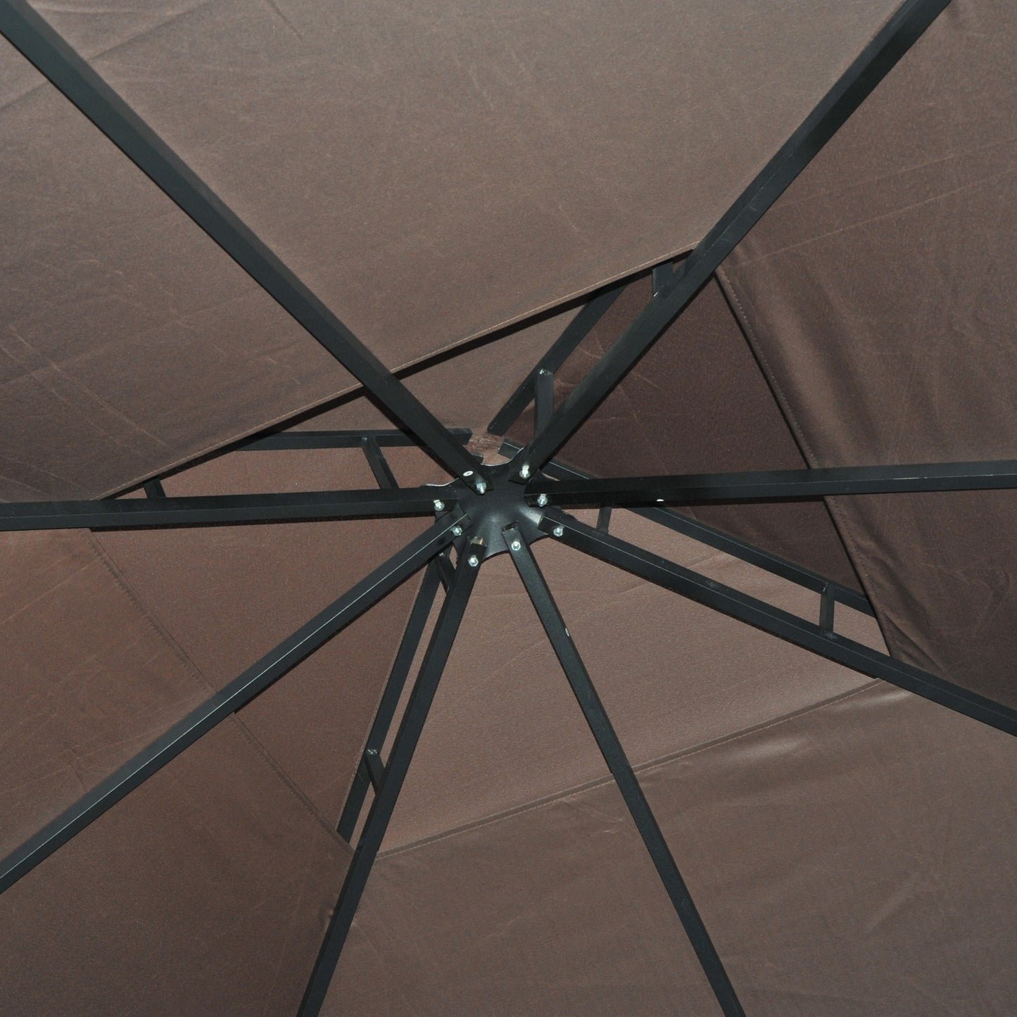 3 x 3 m Garden Gazebo Double Roof Marquee Patio Wedding Party Tent