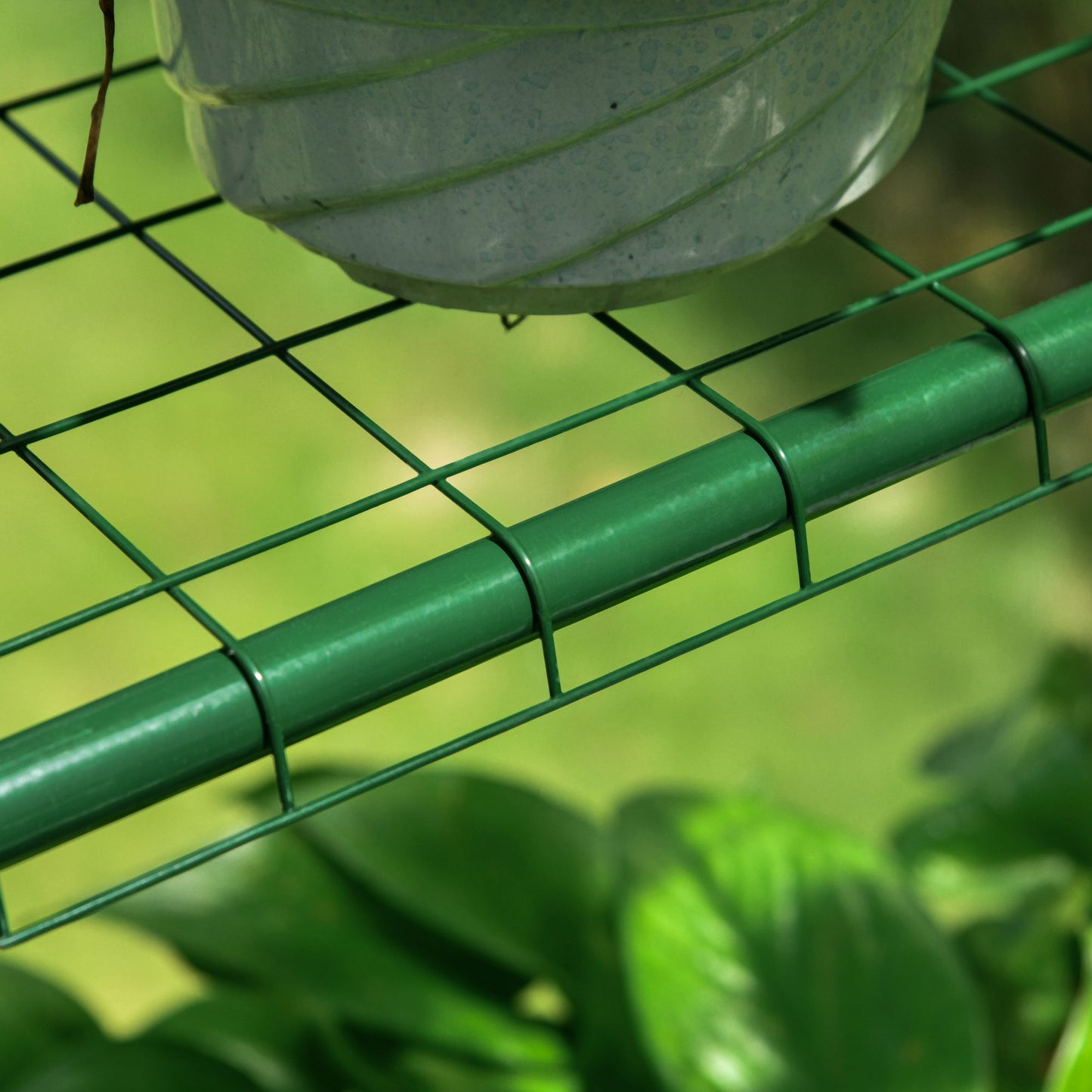 Walk in Greenhouse with 3-Tier 8 Shelves