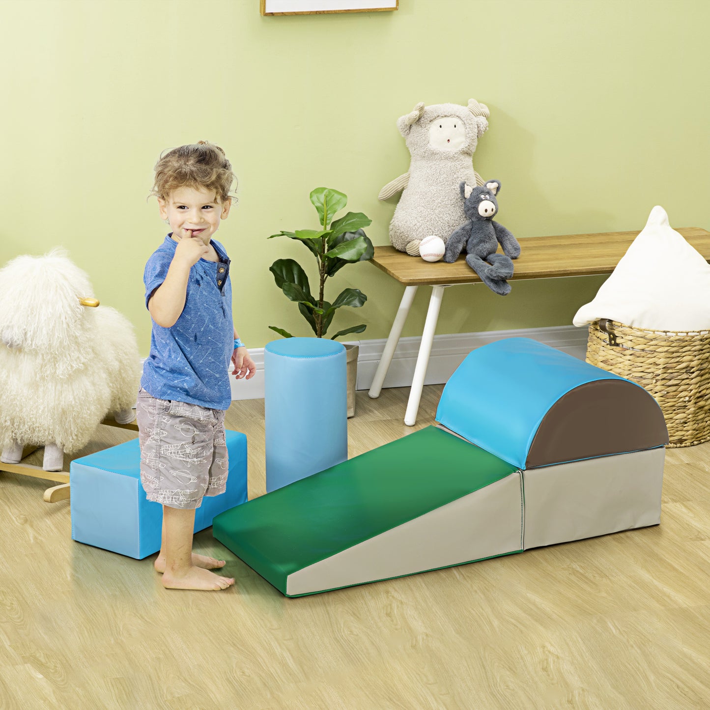 5 Piece Kids Soft Play Set