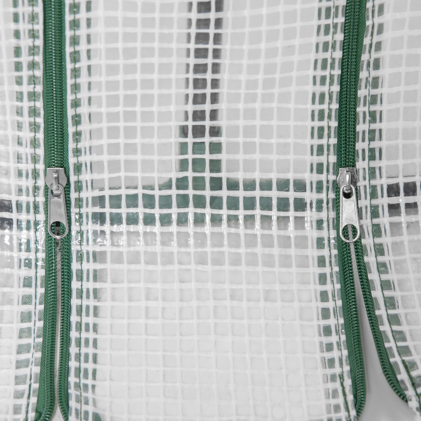 Mini Small Greenhouse with Steel Frame & PE Cover & Zipped Window (1)