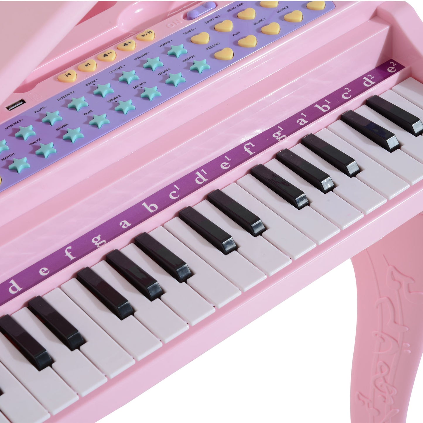 37 Keys Kids Mini Electronic Keyboard Children Grand Piano