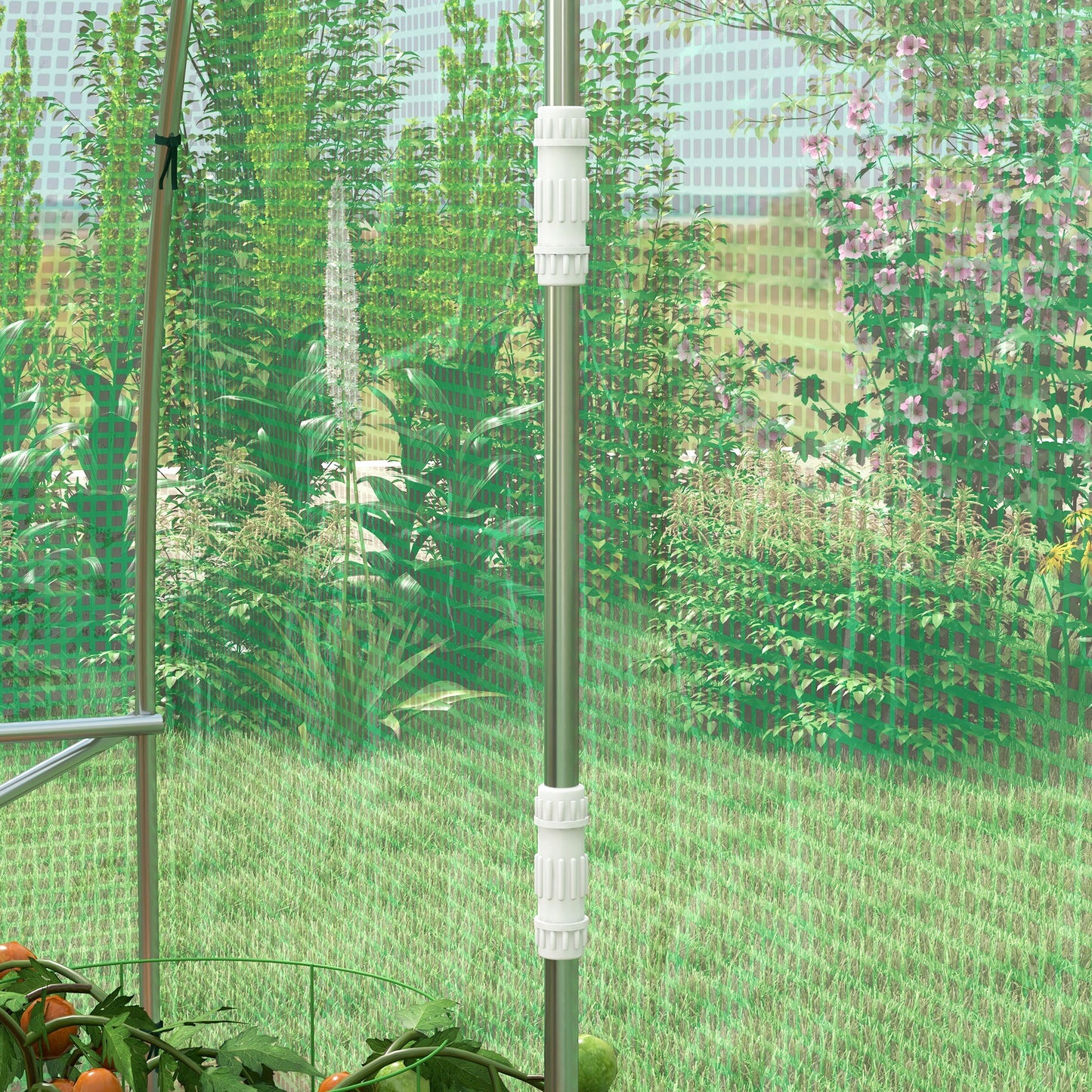 Sprinkler System Polytunnel Greenhouse, 4 x 3(m)