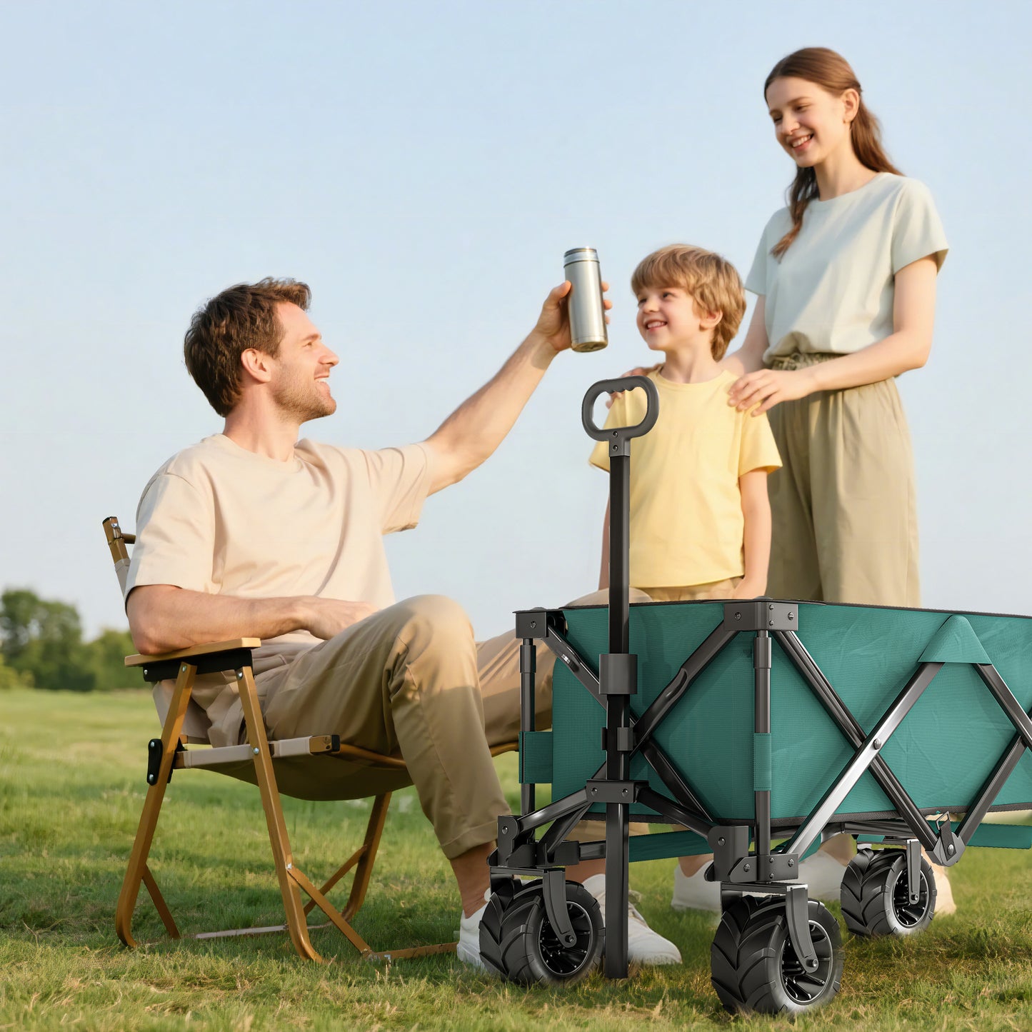 140L Festival Trolley on Wheels