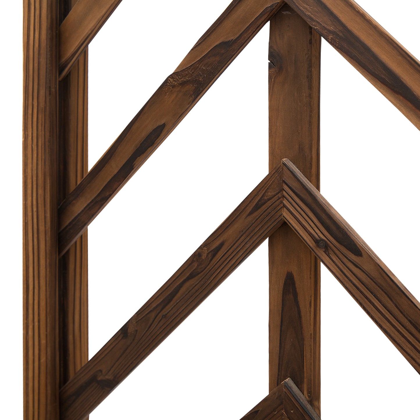 Wooden Garden Arbor, Arch Trellis with Classic Countryside Style