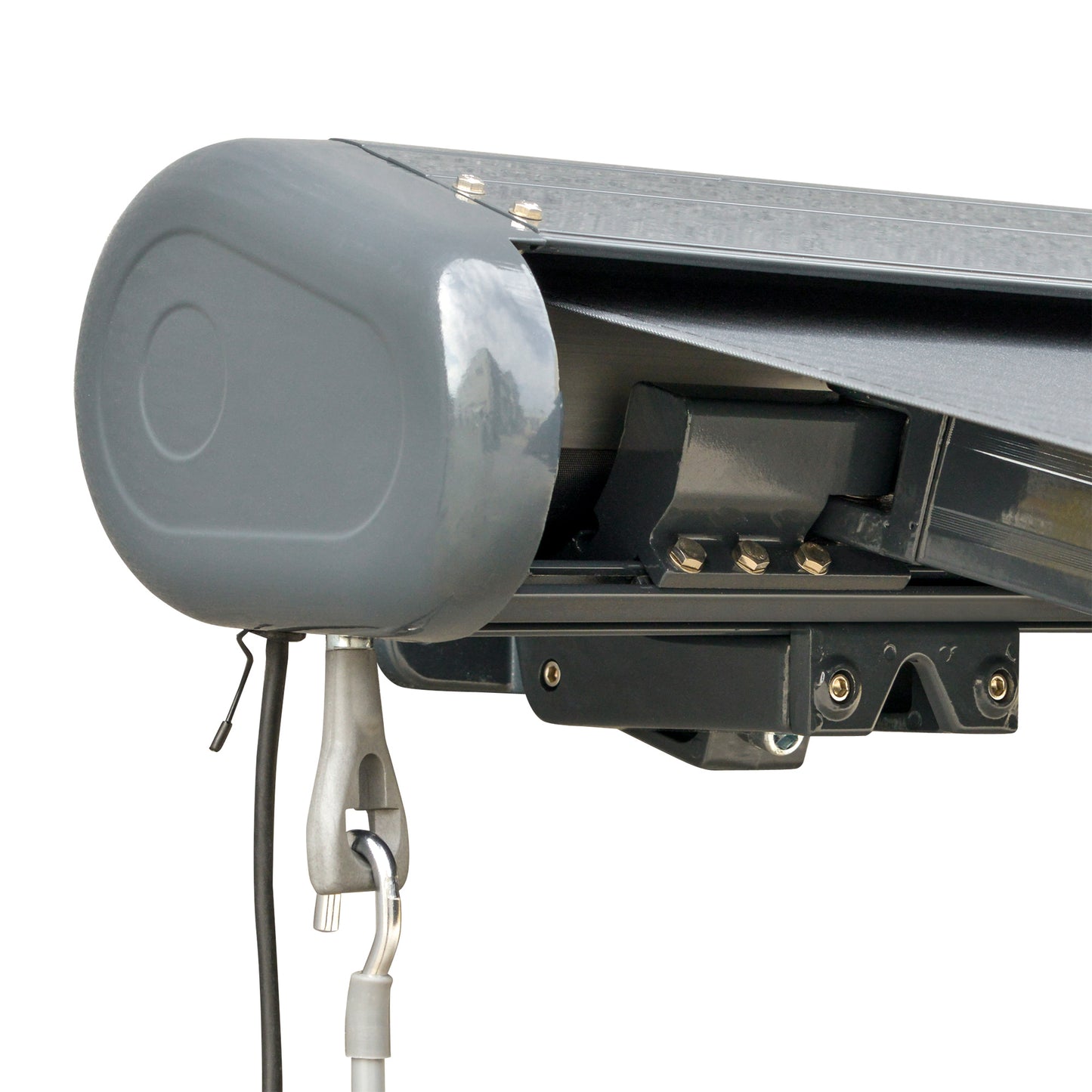 3.5 x 3m LED Light Full Cassette Case Electric Awning