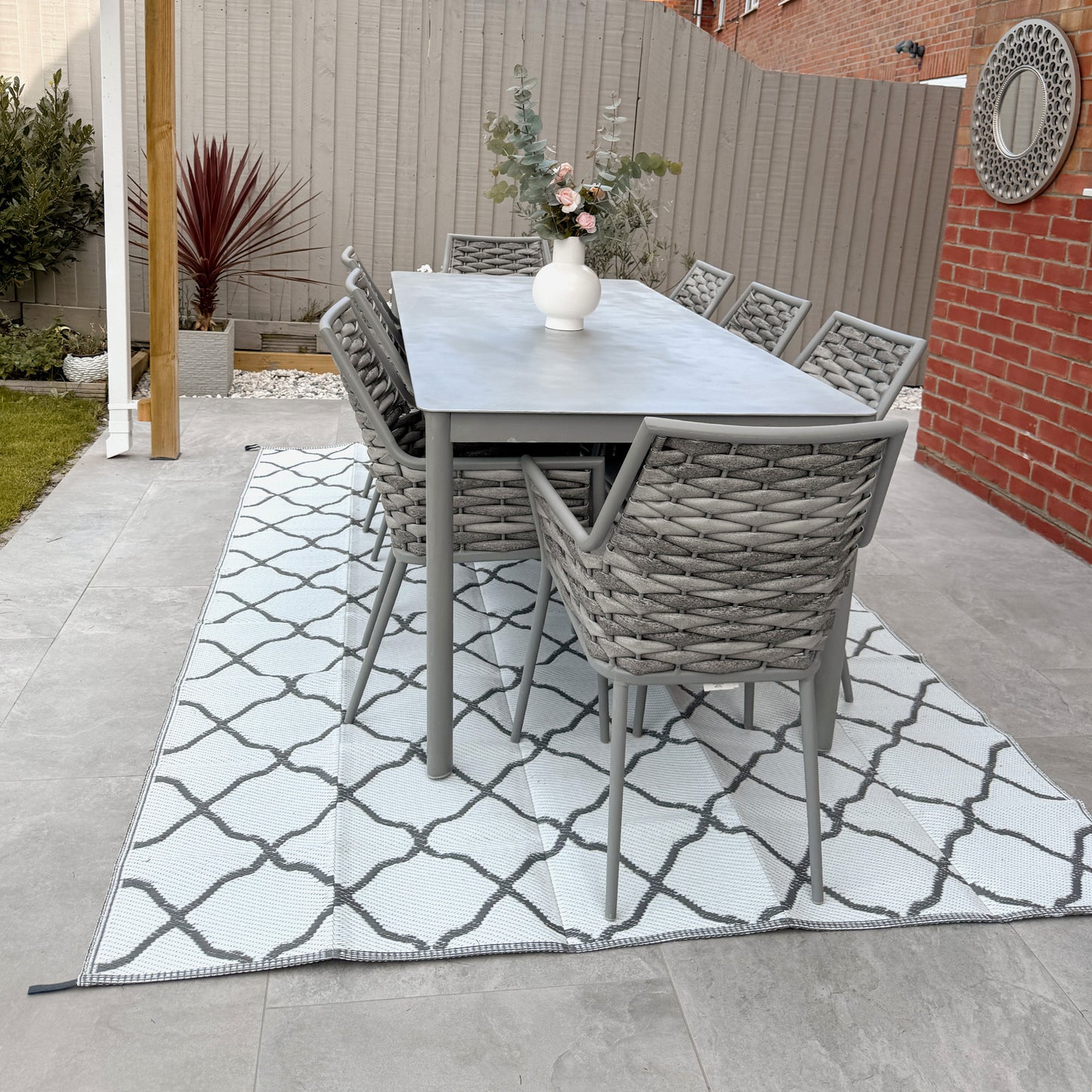 Reversible Outdoor Rug with Carry Bag