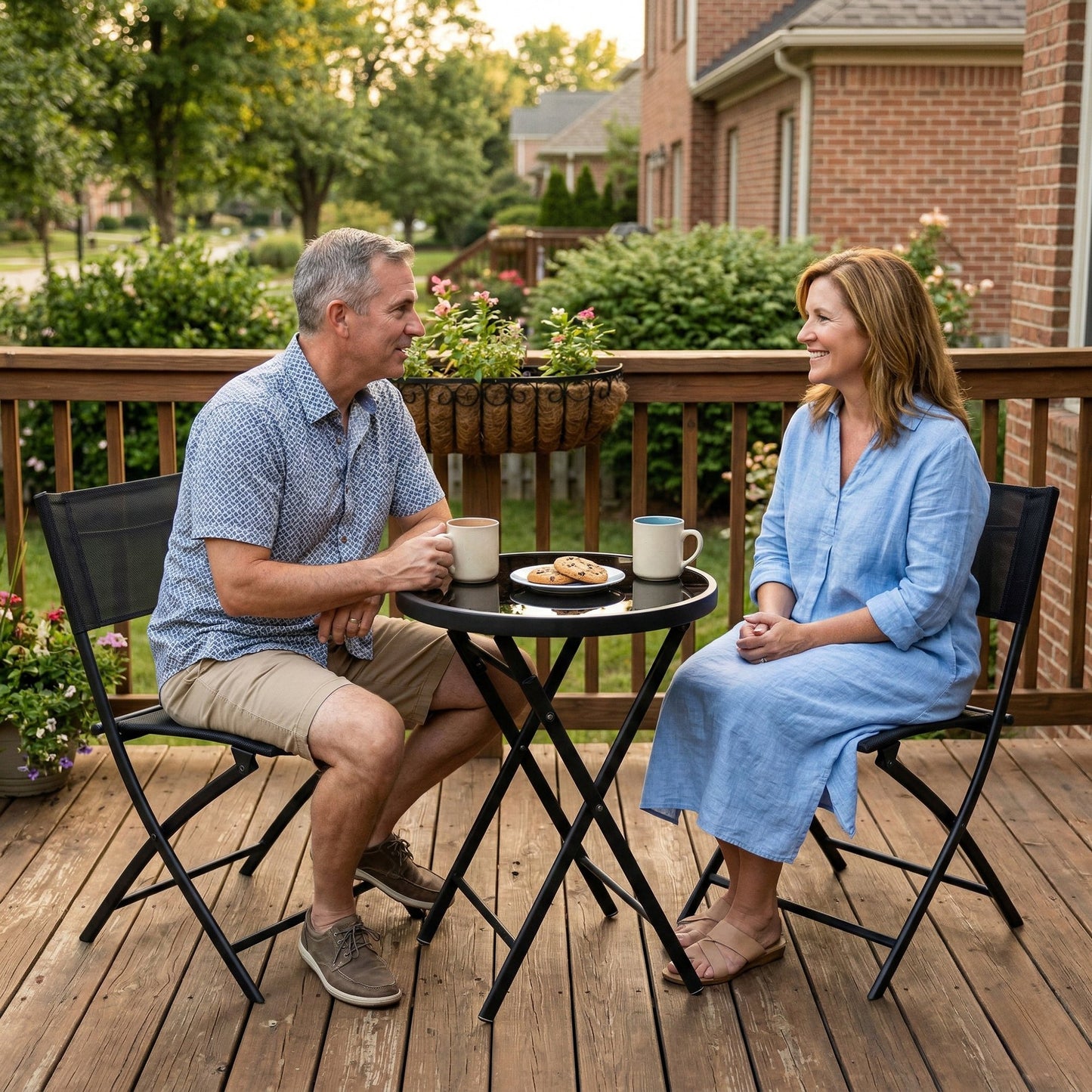 3 Pieces Outdoor Bistro Set (1)