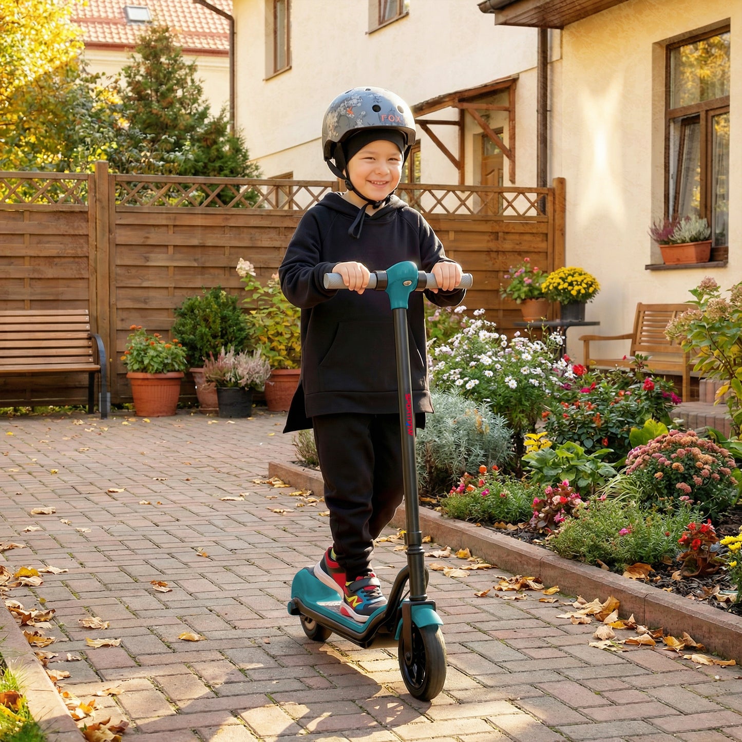 Electric Scooter for Kids, with LED Display
