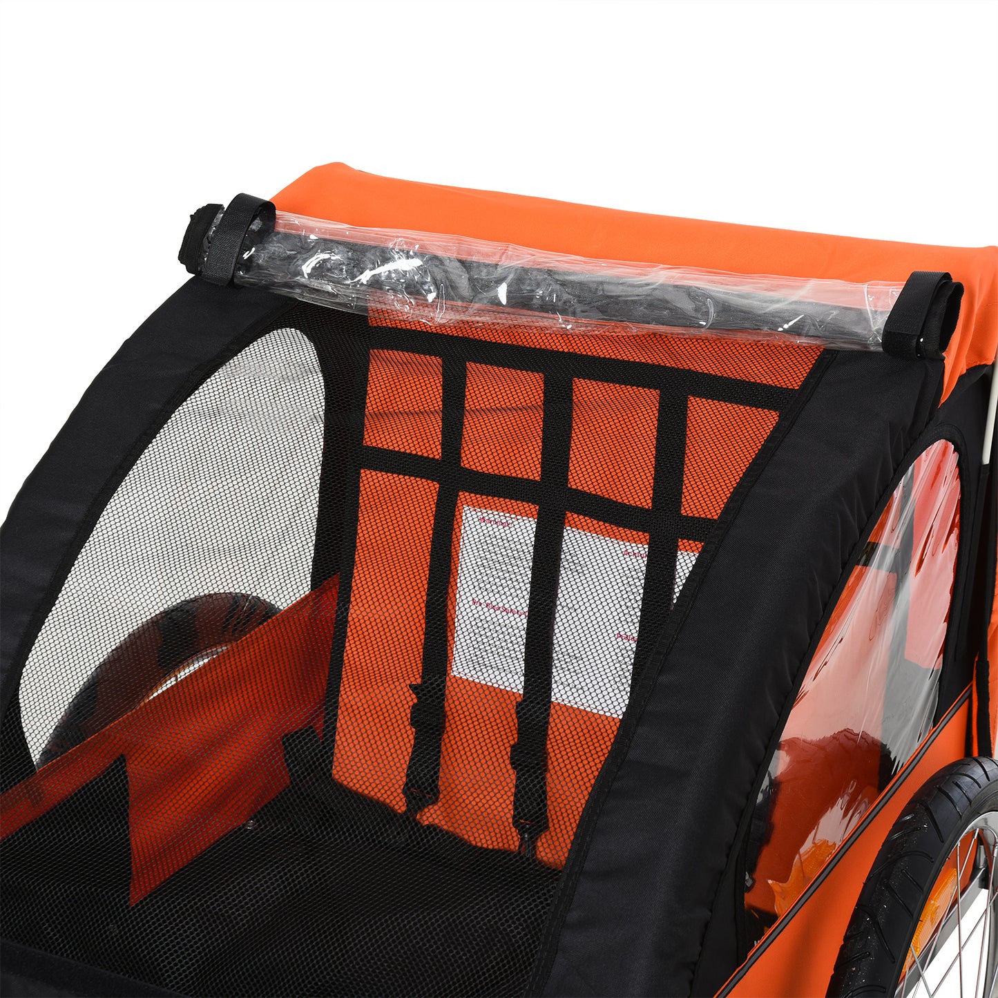 2 Seat Bike Trailer Bicycle wagon (1)
