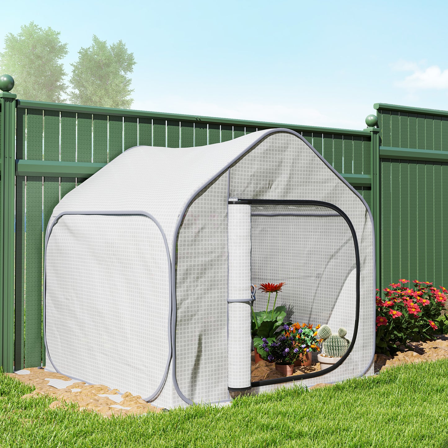 150 x 148cm Pop-Up Greenhouse