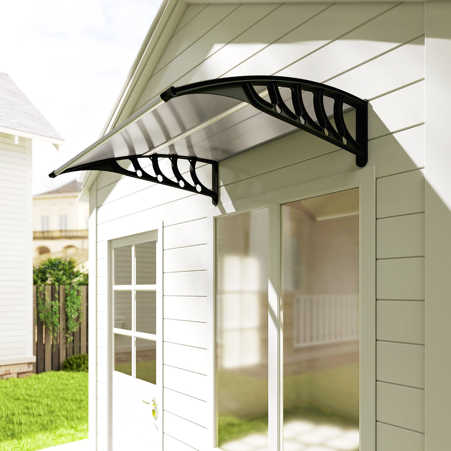 Front Door Canopy, Outdoor Awning, Rain Shelter for Window