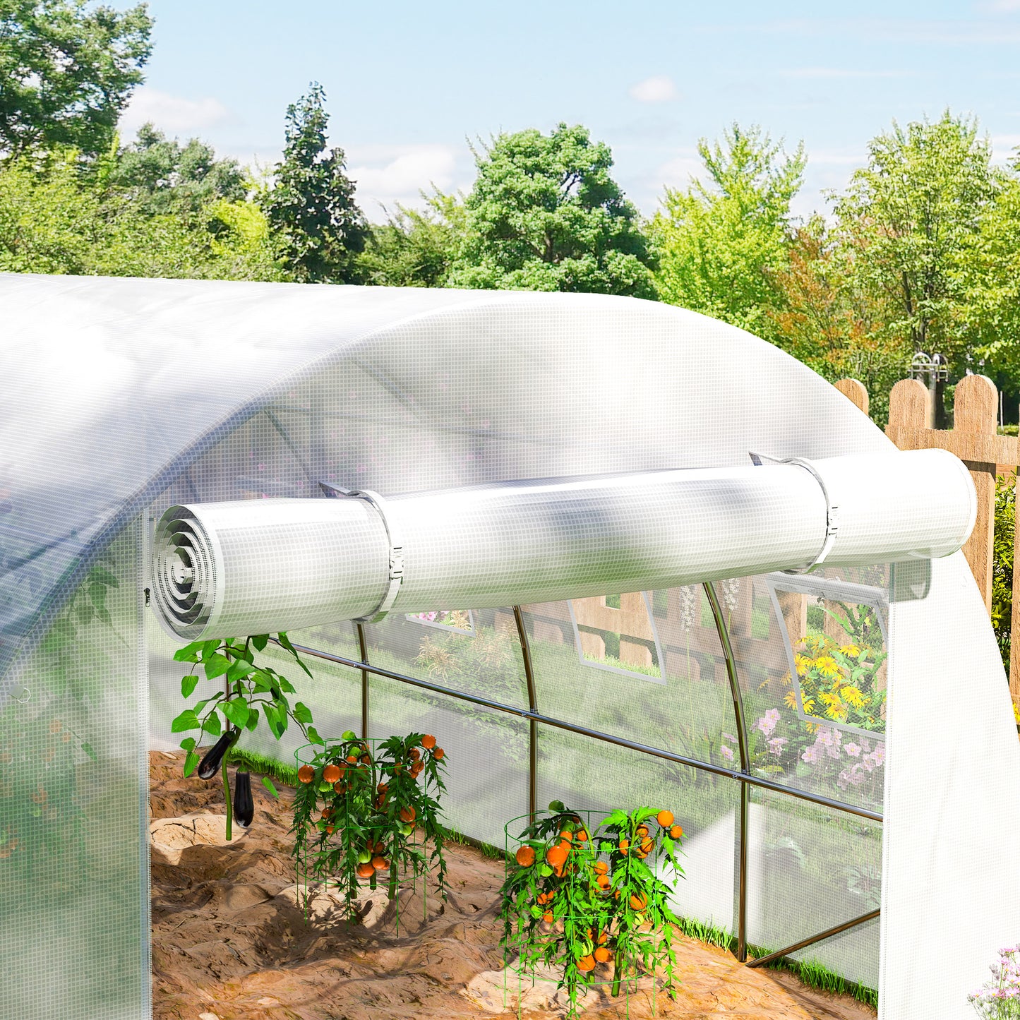 4 x 3 x 2m Polytunnel Greenhouse Replacement Cover ONLY Winter