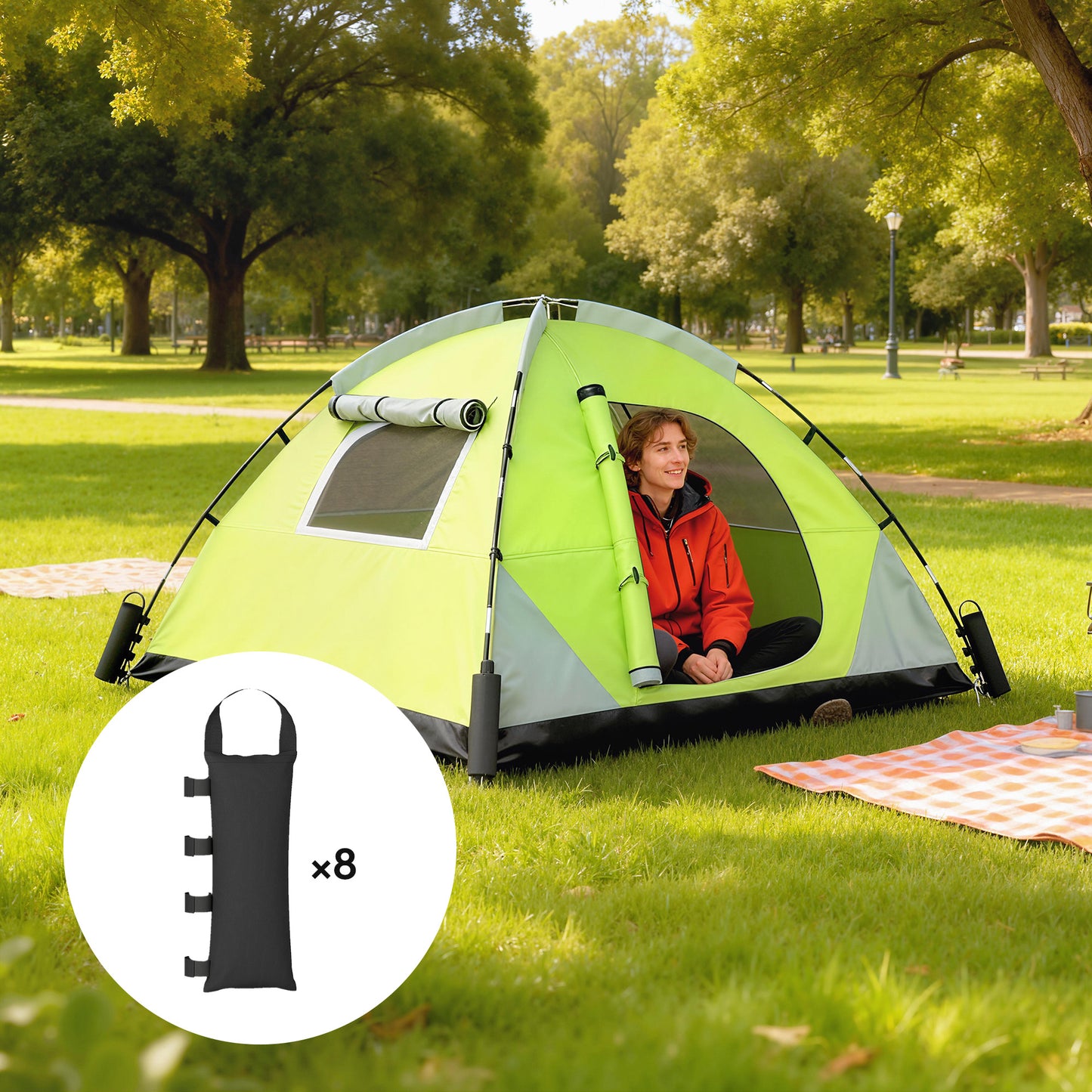 8 Pack Gazebo Sand Weights Bags
