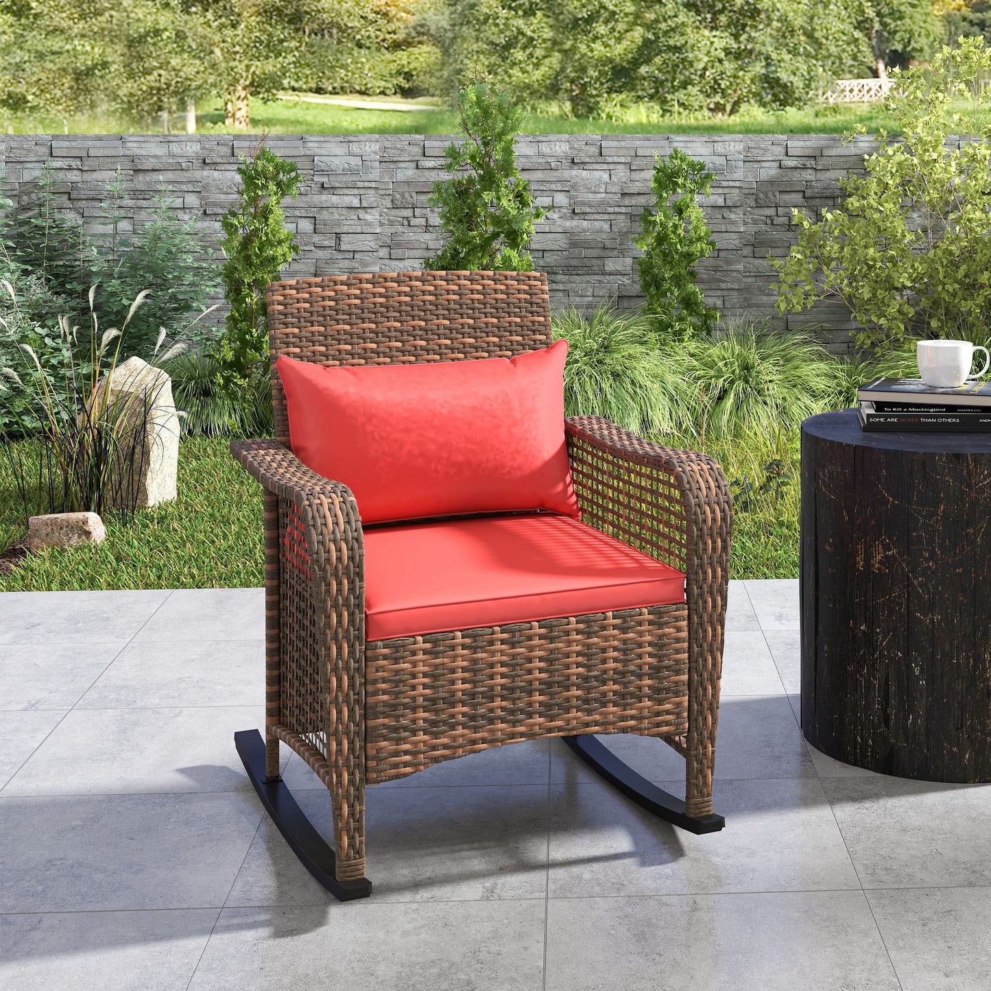 Rattan Rocking Chair