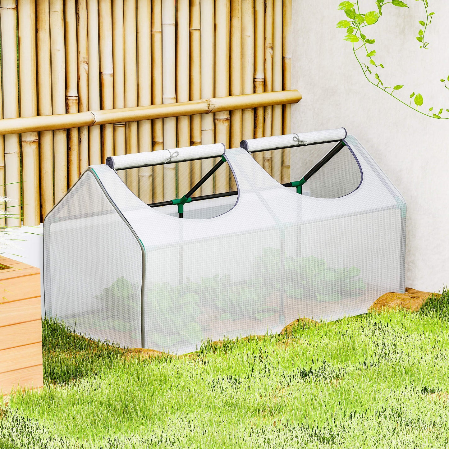 Mini Greenhouse Portable Flower Planter Tomato Vegetable House