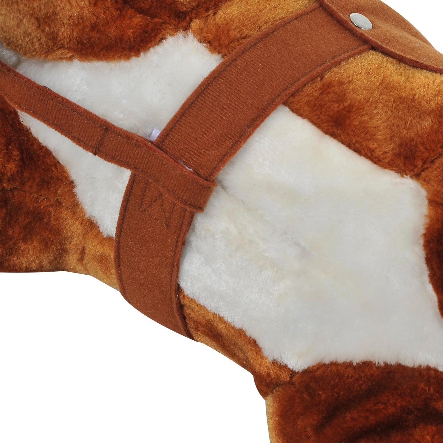 Rocking Horse Kids Ride on Walking Horse Animal Pony Wheeled Riding