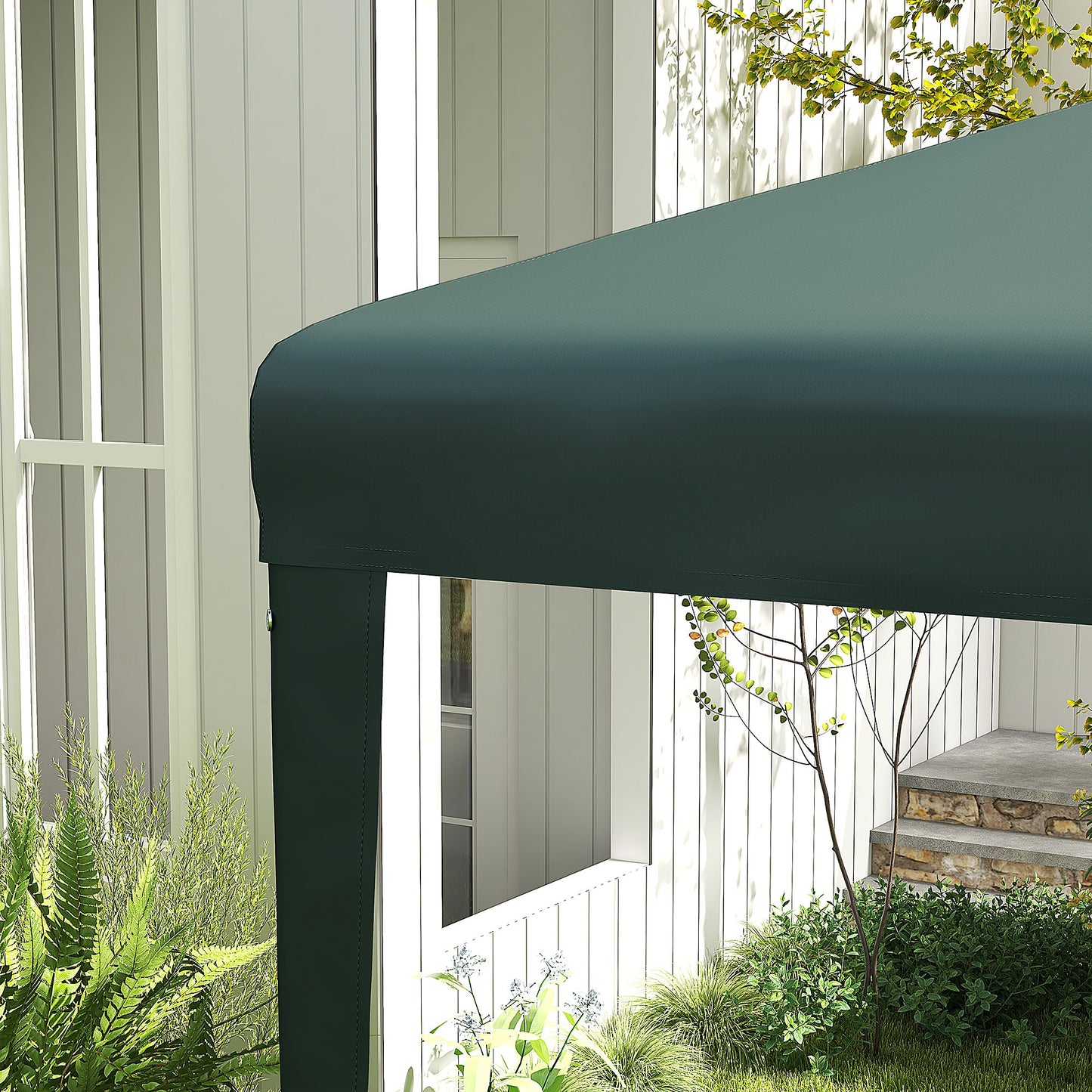 2.7m x 2.7m Garden Gazebo Marquee Party Tent Wedding Canopy