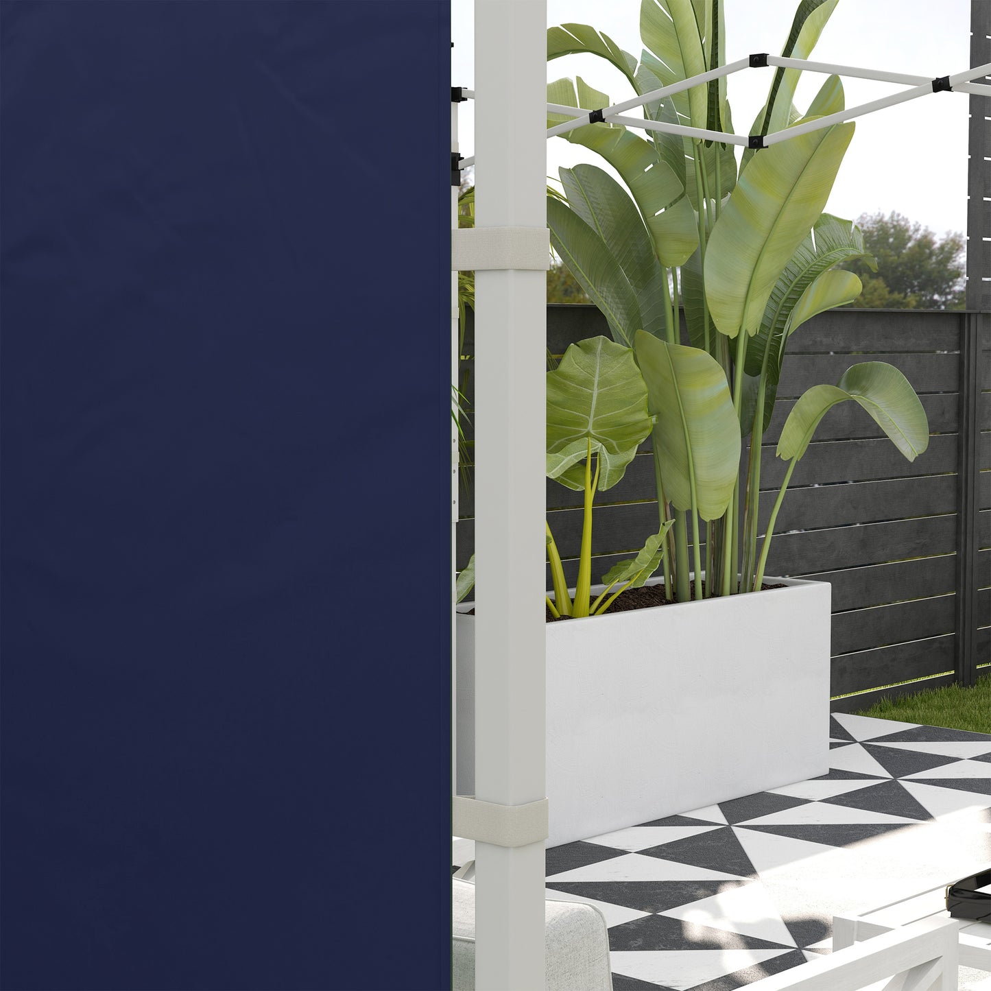Set of Two 195 x 295cm Replacement Gazebo Side Walls