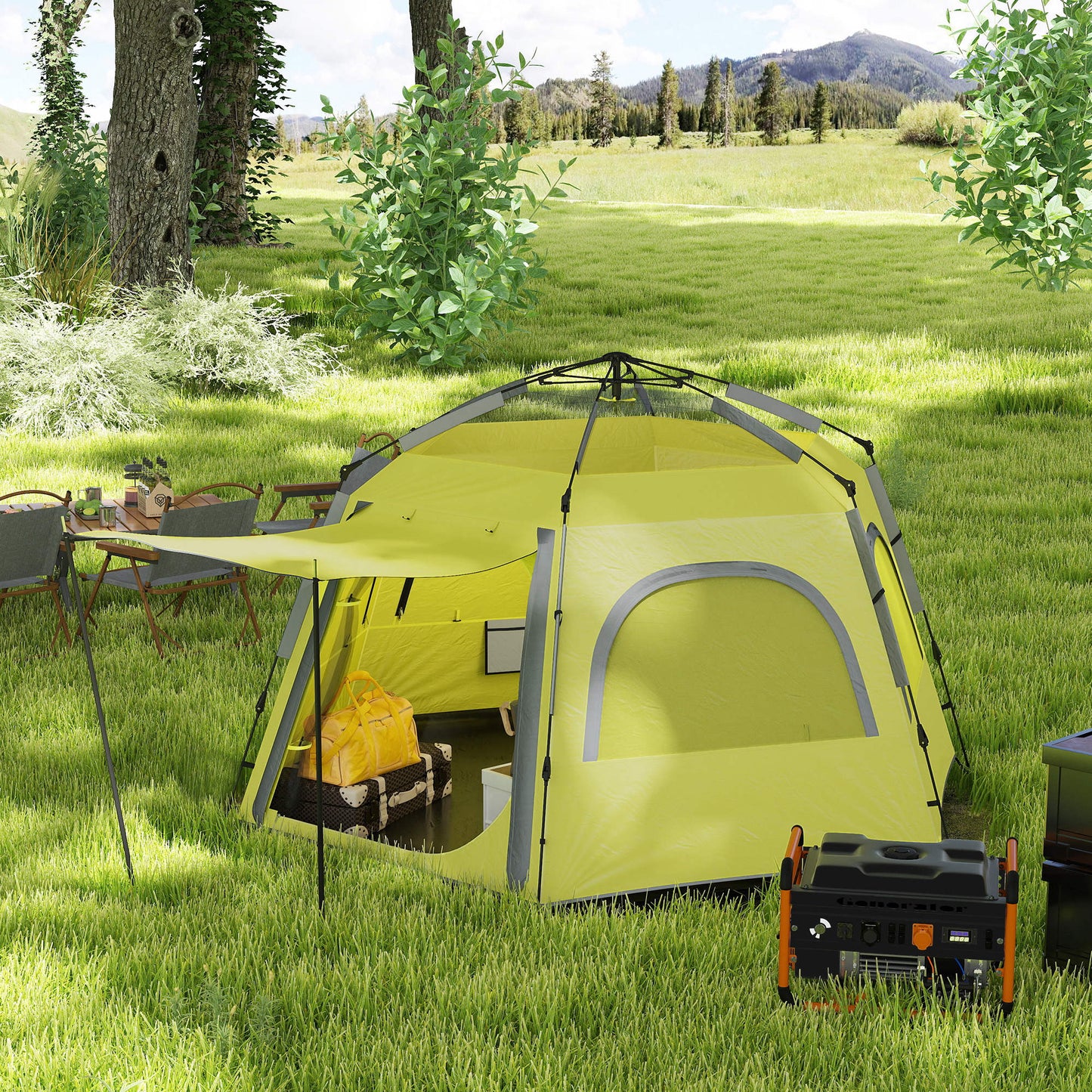 Instant Pop Up Camping Tent