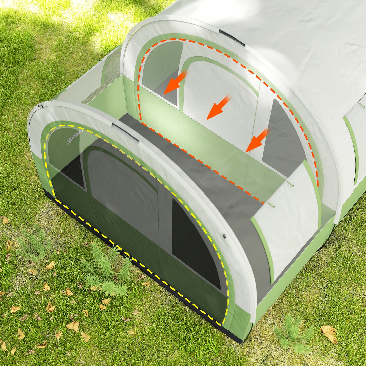3000mm Waterproof Camping Tent