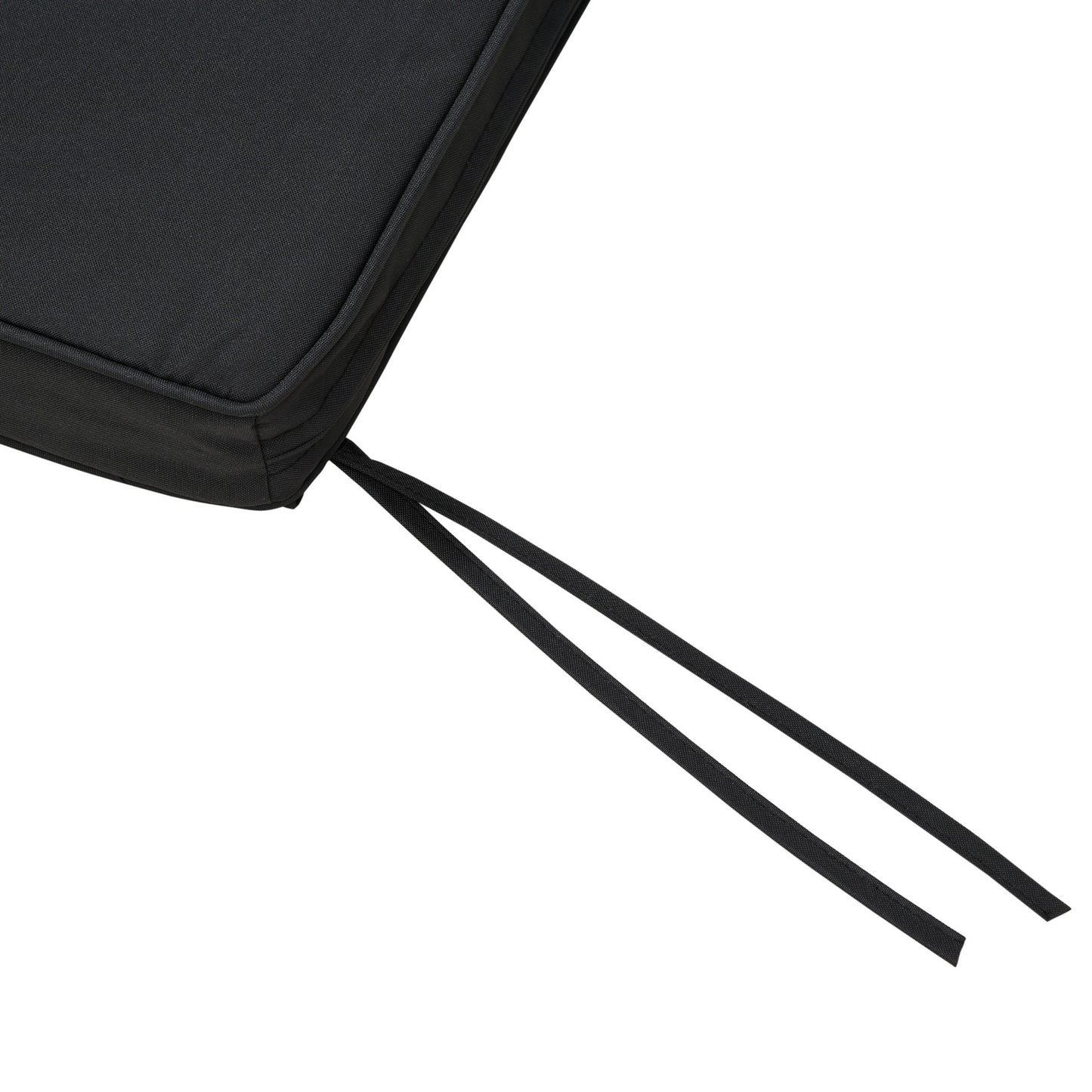 2-Seater Garden Bench Cushion with Ties, Swing Chair Cushion