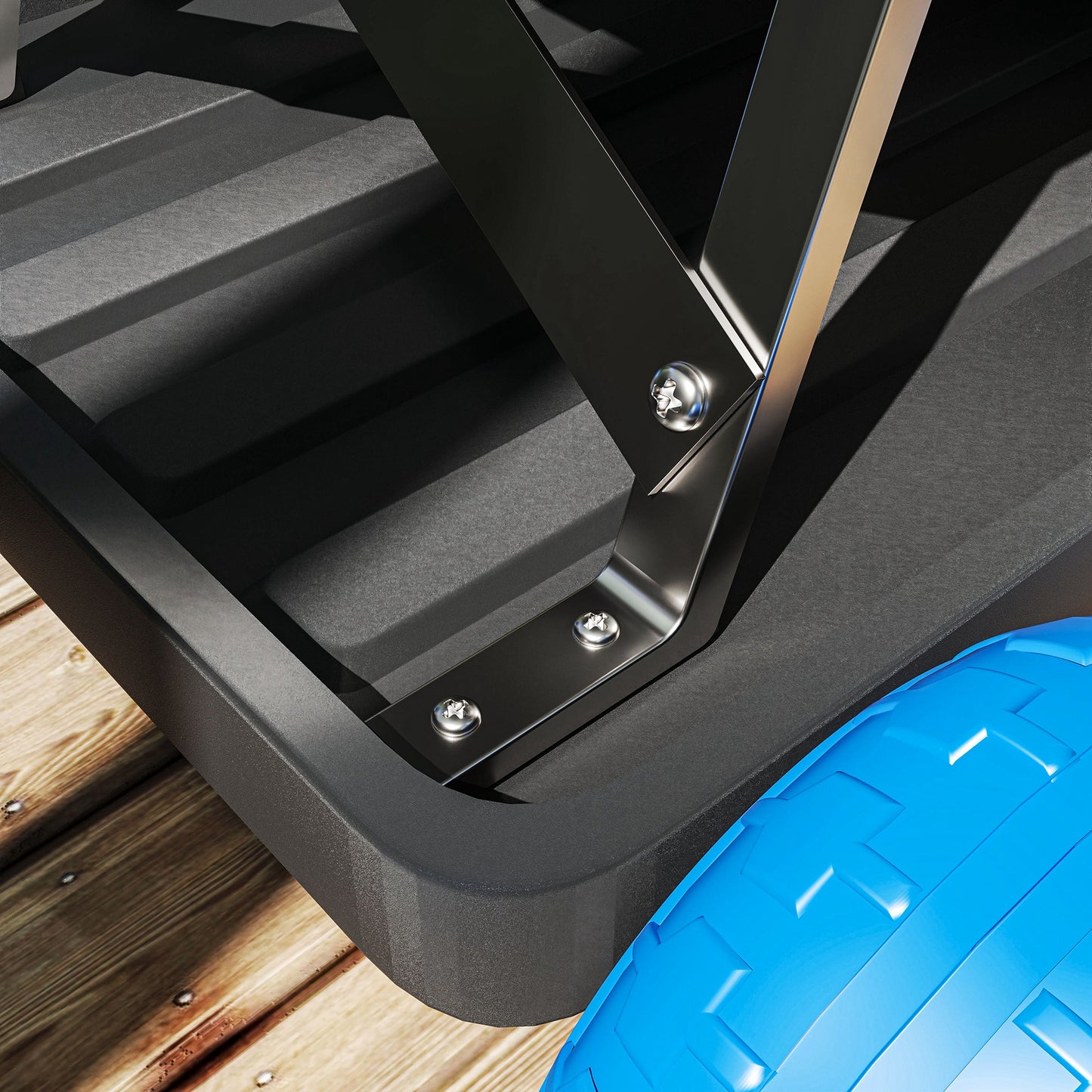 Garden Storage Cart, with Top Seat