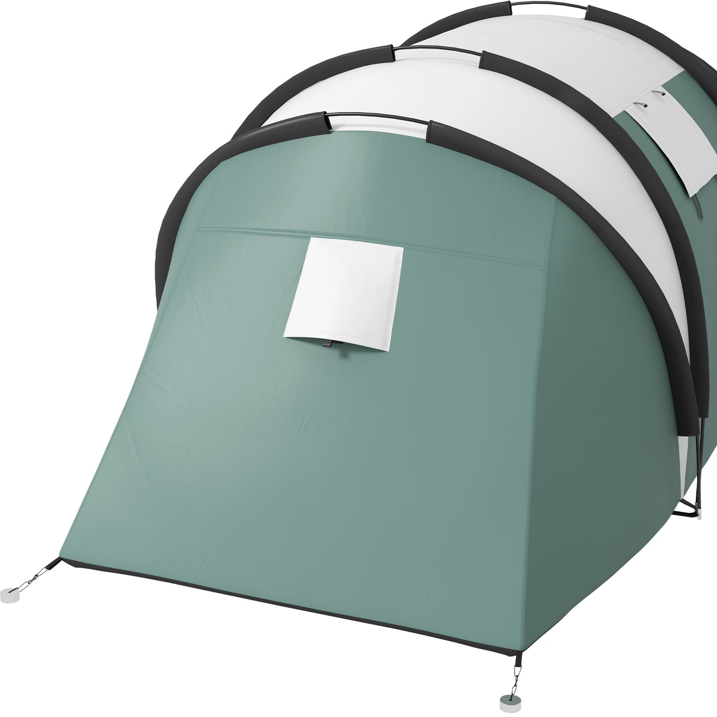 Two-Man Tent, with Bedrooms, Living Room and Canopy