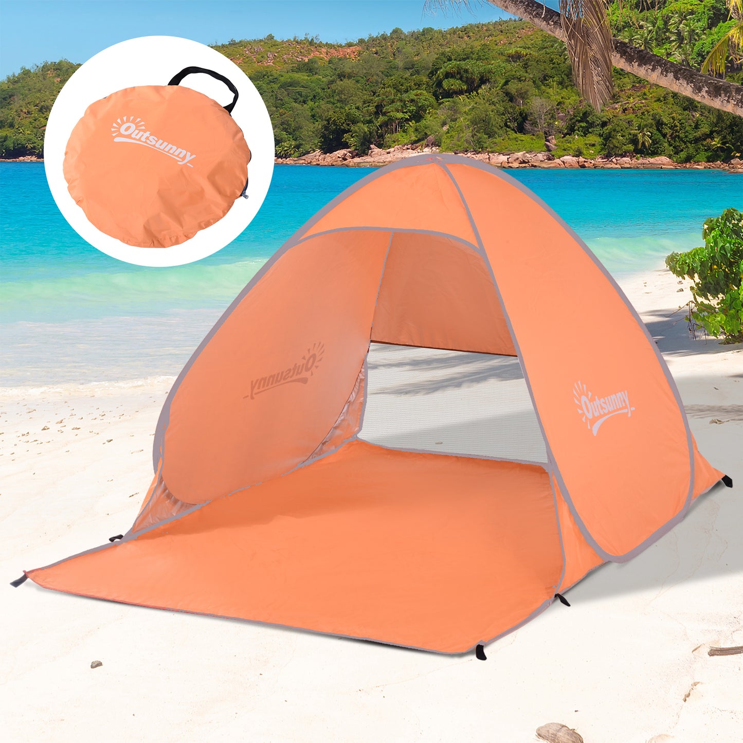 2 Person Pop Up UV Shelter Shade