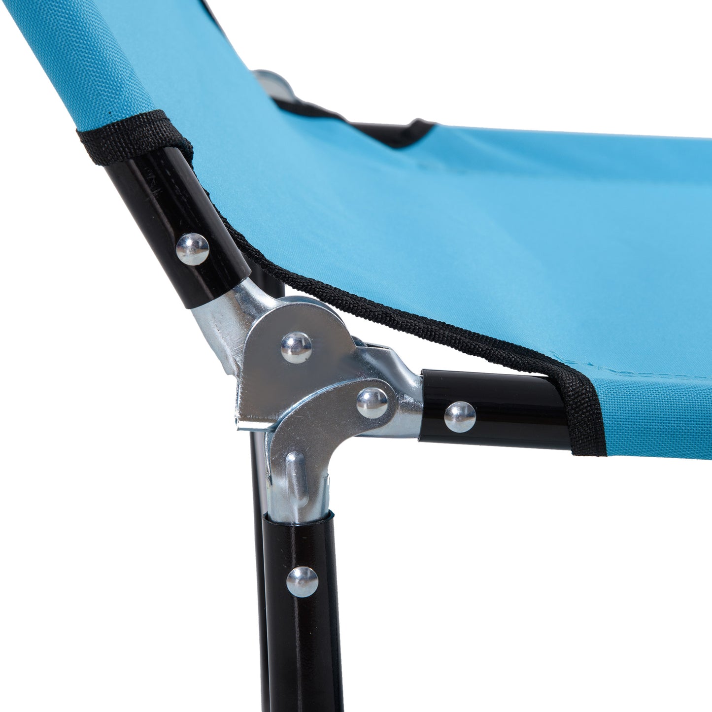 Garden Sun Lounger, with Five-Position Back