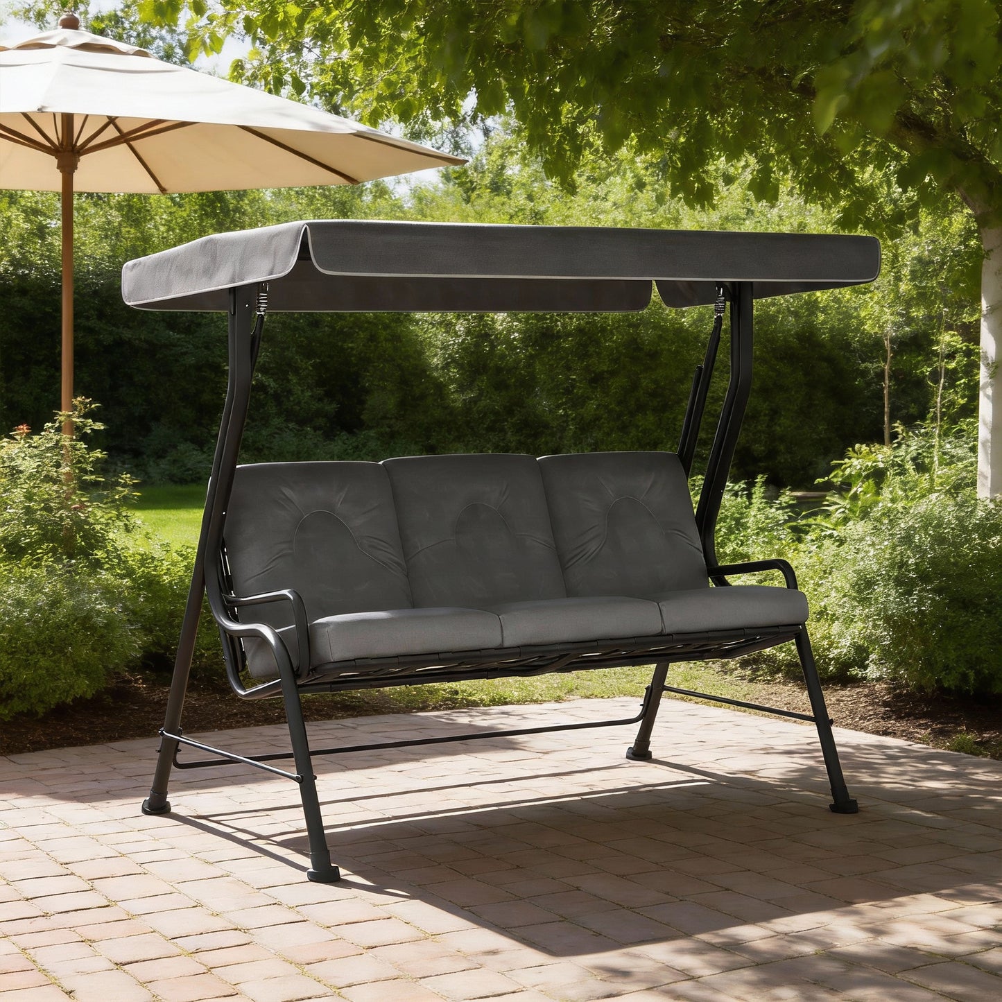3-Seater Garden Swing Seat