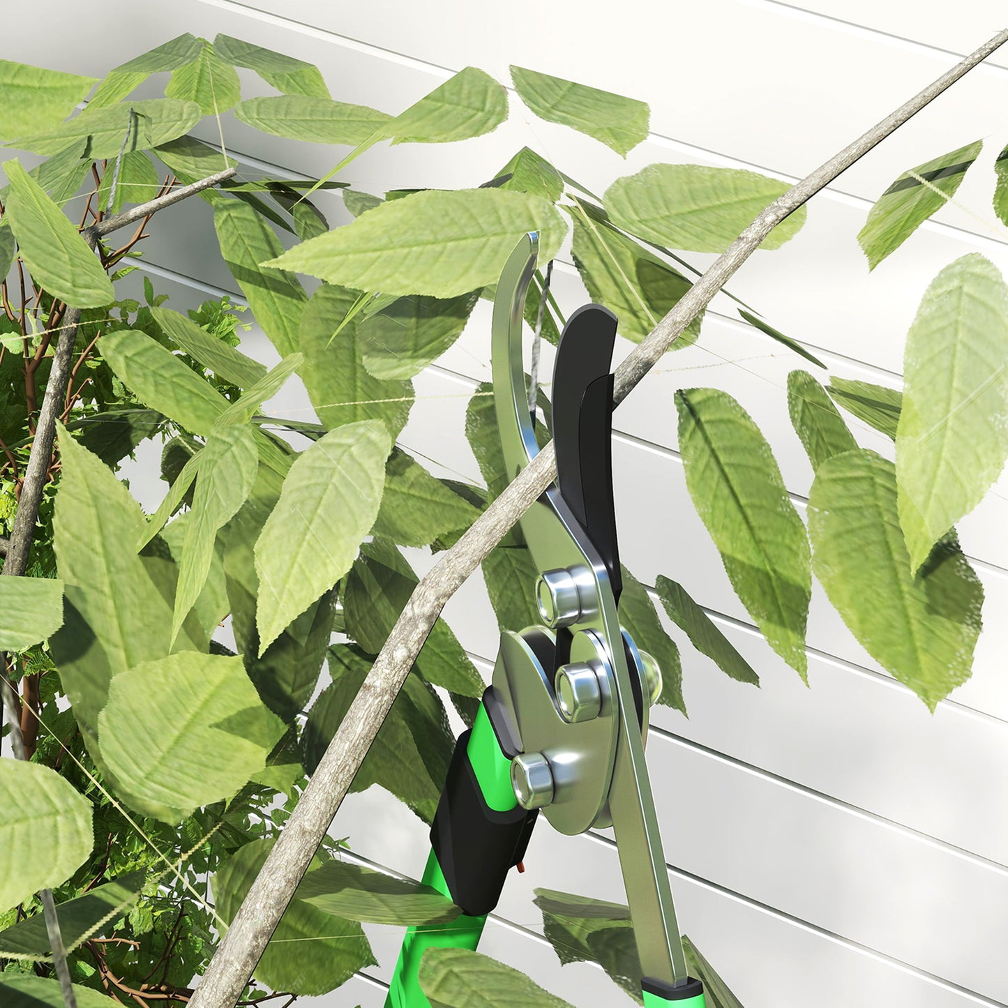 2 Pcs Garden Shears Set, Tree Lopper