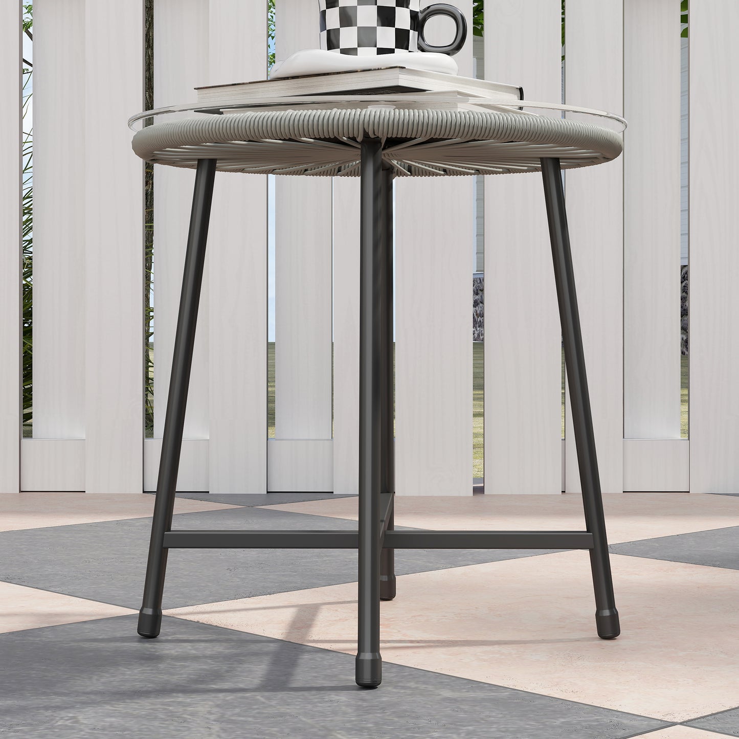 3 Pieces Rattan Bistro Set (7)