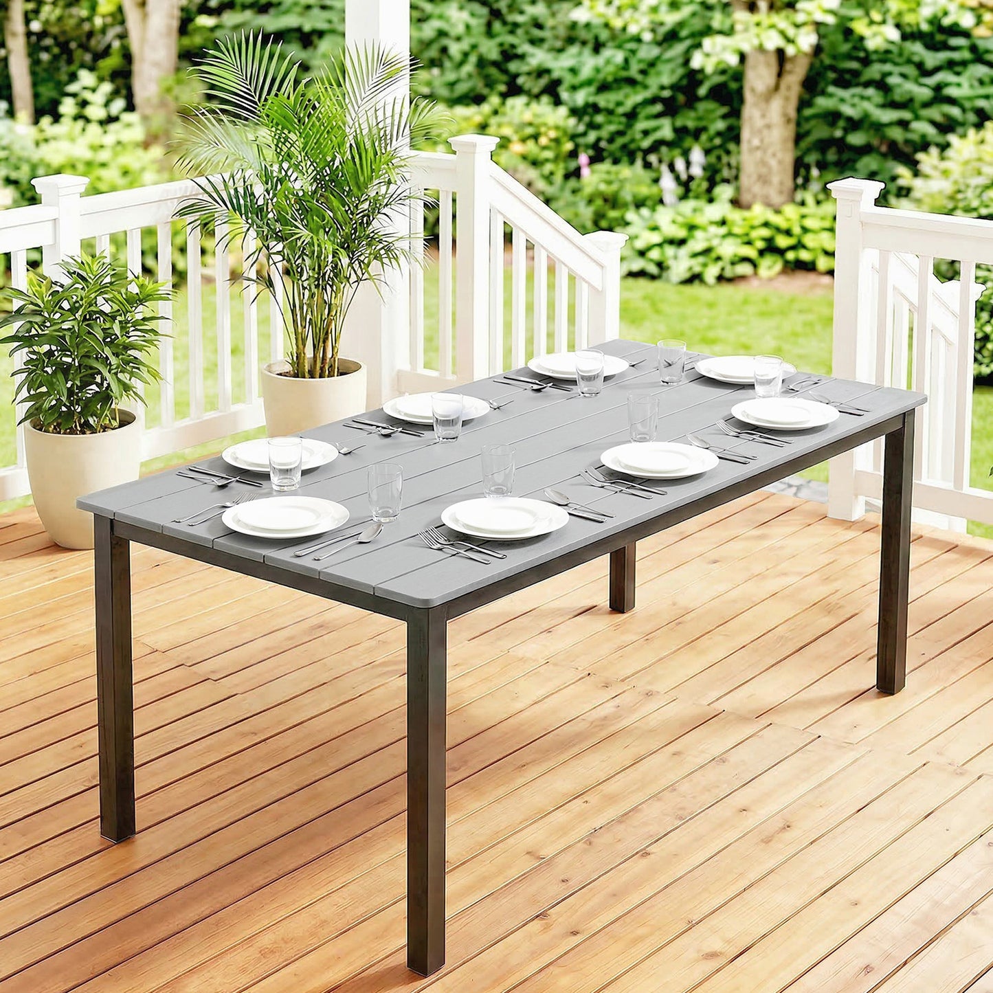 Garden Dining Table for 6-8 Person