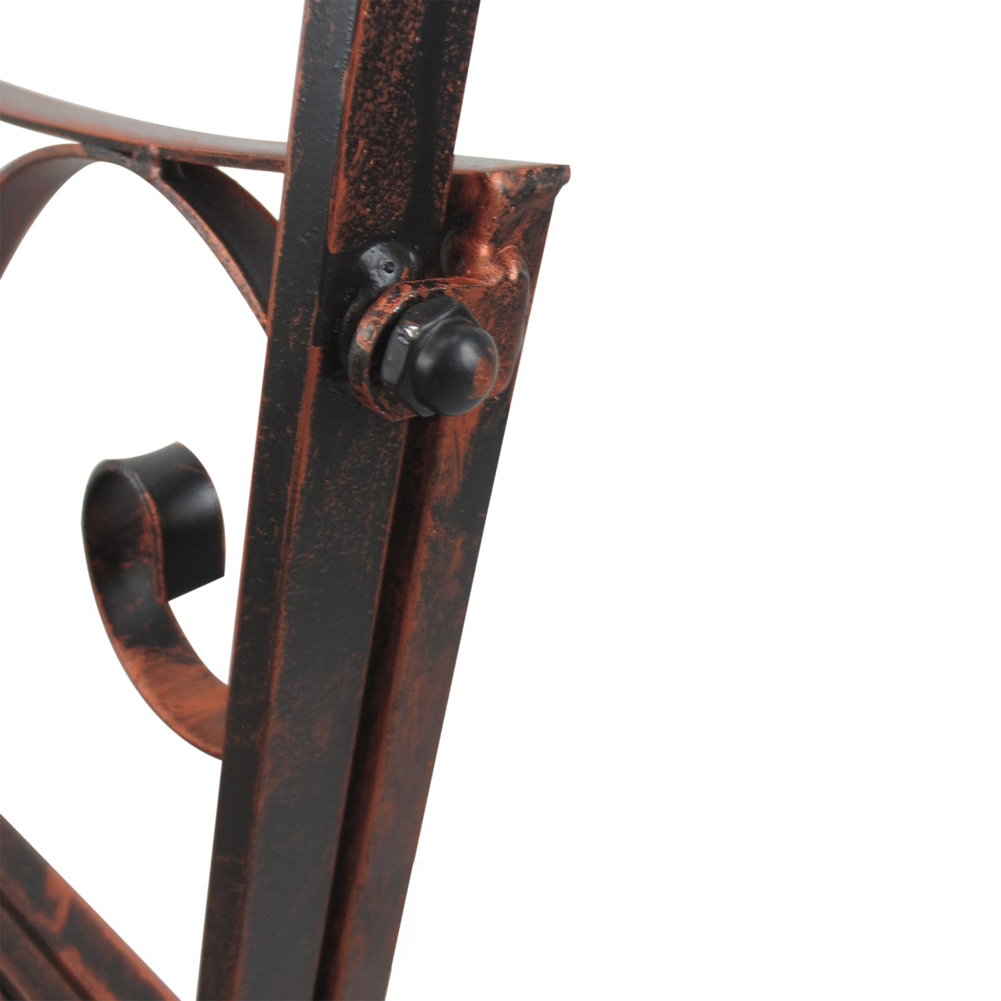 Outdoor Iron Rocking Chair-Bronze