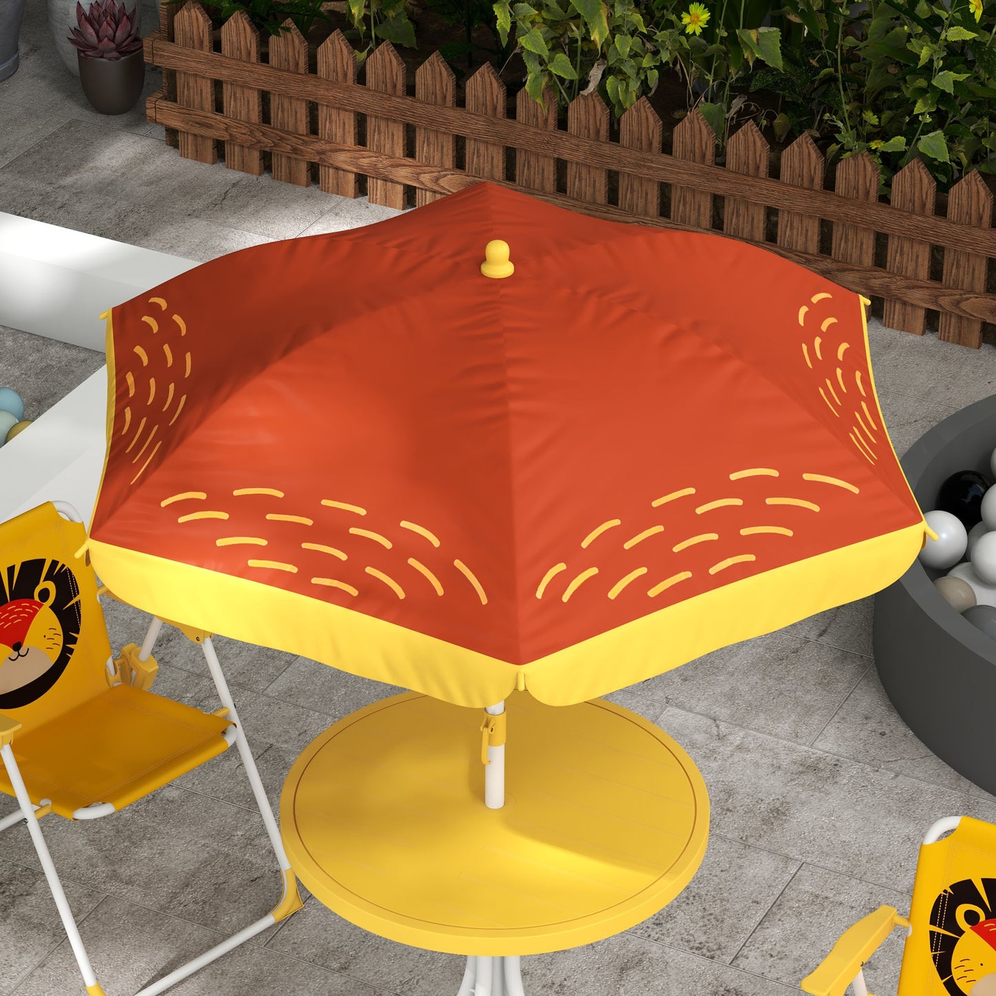 Kids Picnic Table and Chair Set (1)