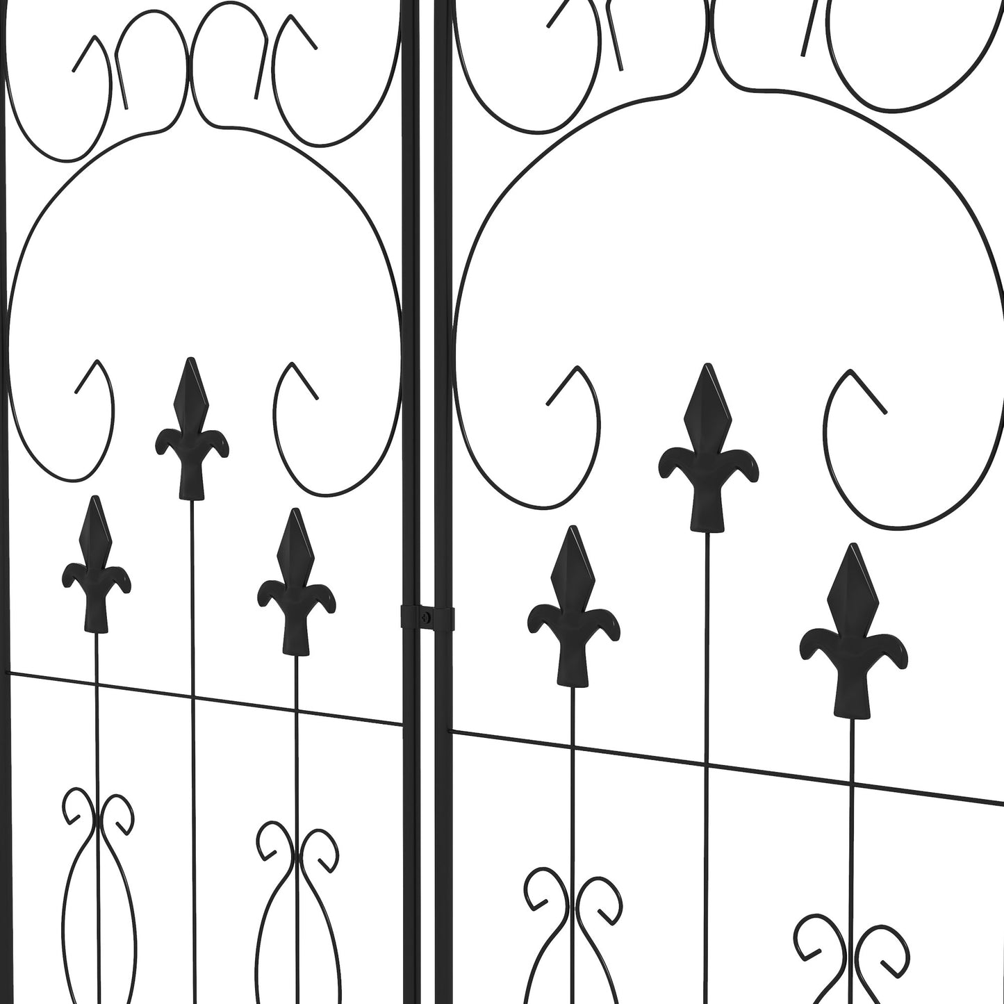 Metal Trellis Set of 2, Garden Trellis (1)