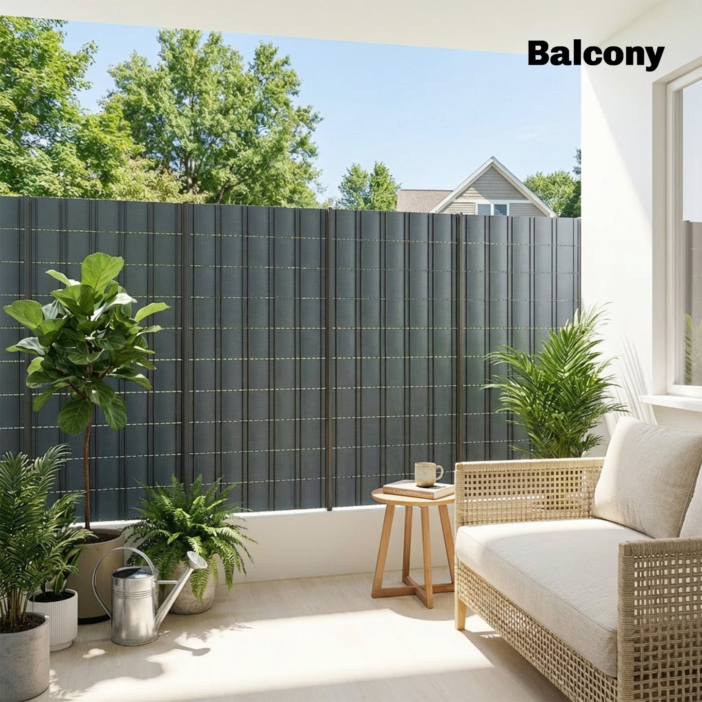 2Pcs Privacy Garden Screen Fence