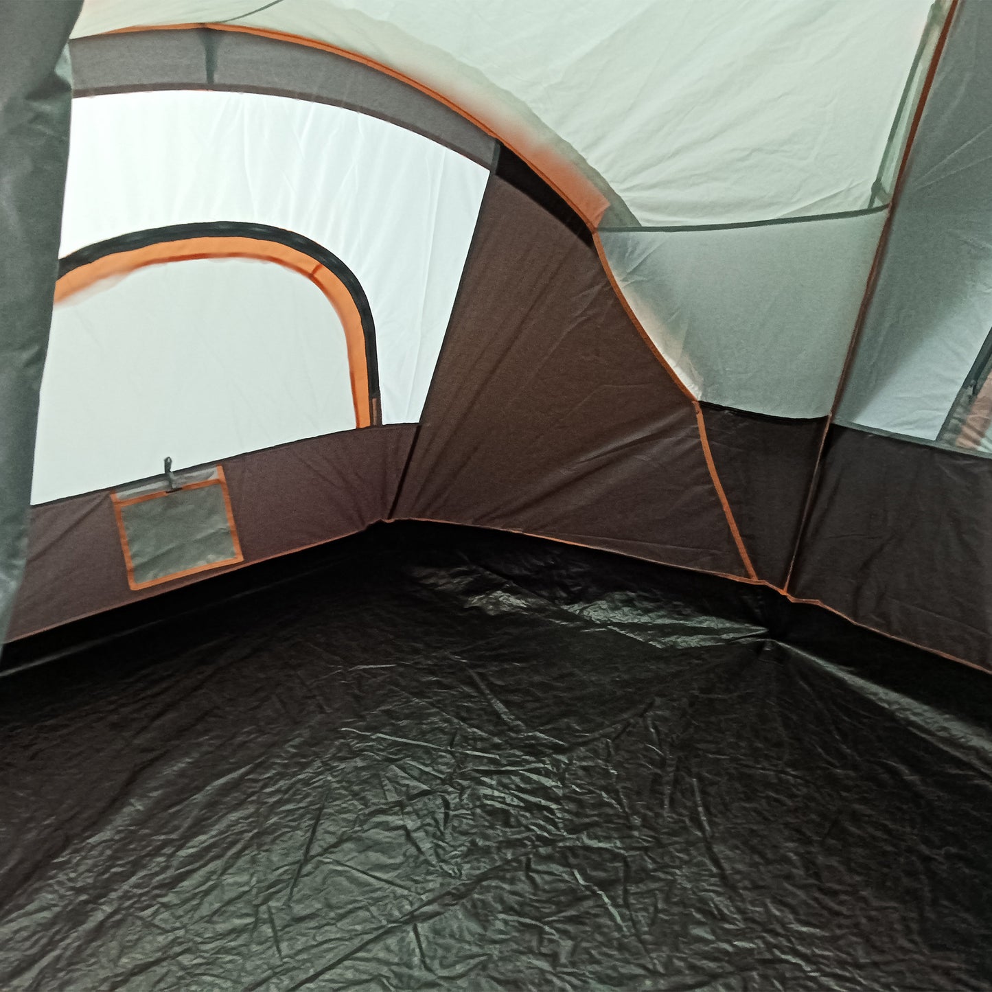 5-6 Man Dome Camping Tent - Light Grey and