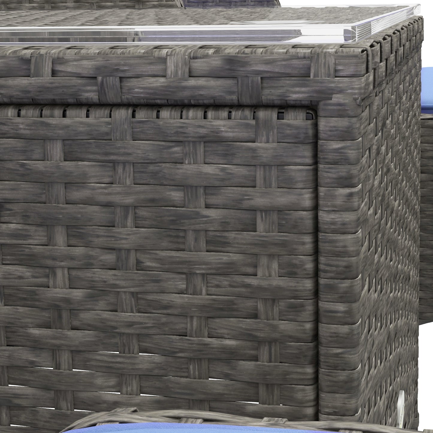 5 Pieces PE Rattan Garden Furniture Set (2)