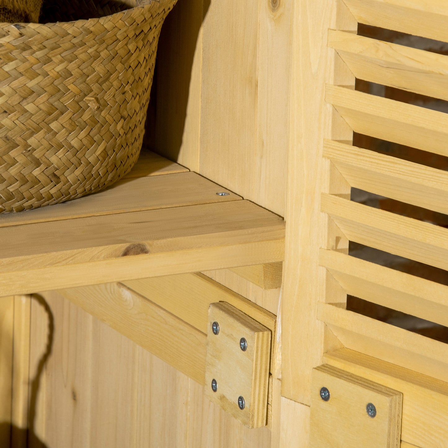 87 x 47 x 160cm Wooden Garden Shed